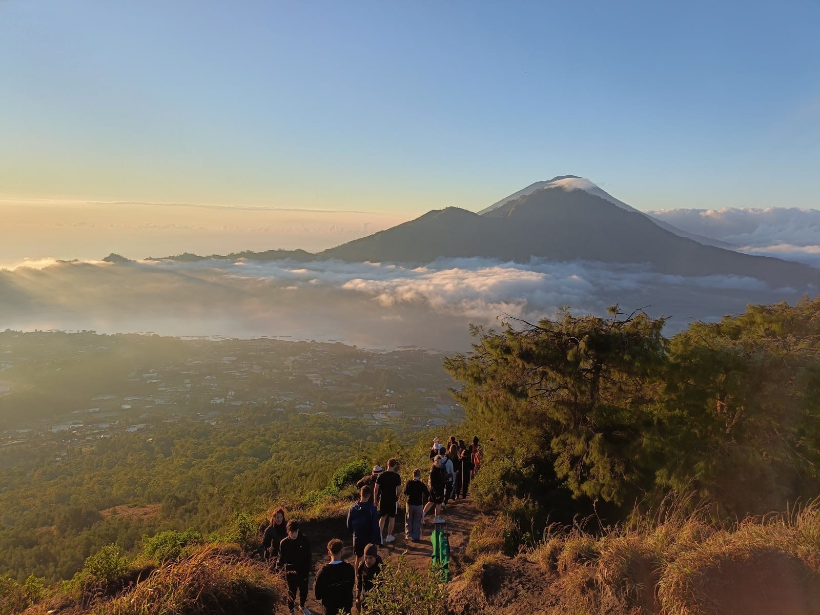 Mount Batur in Bali