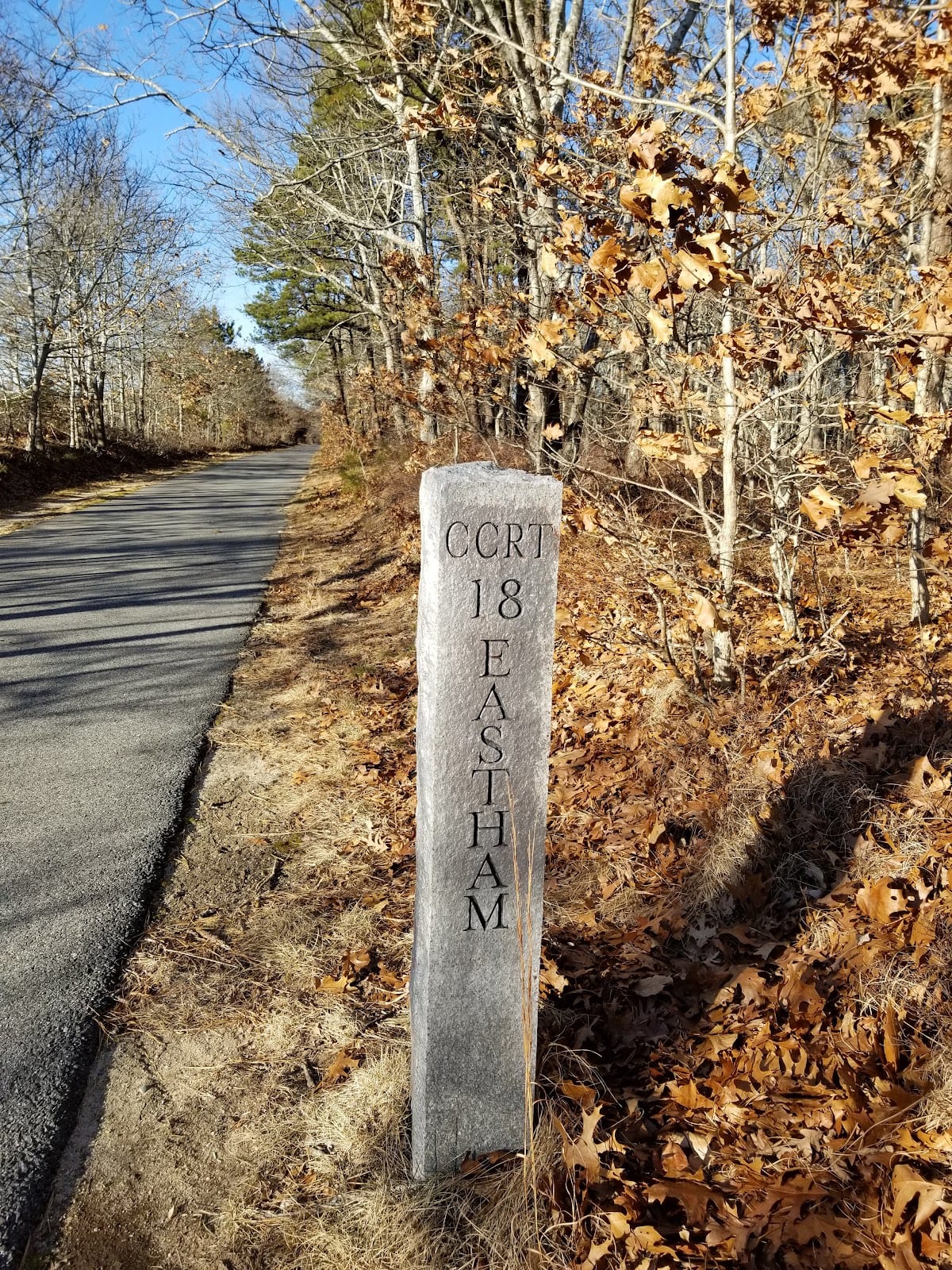 Cape Cod Rail Trail in Cape Cod