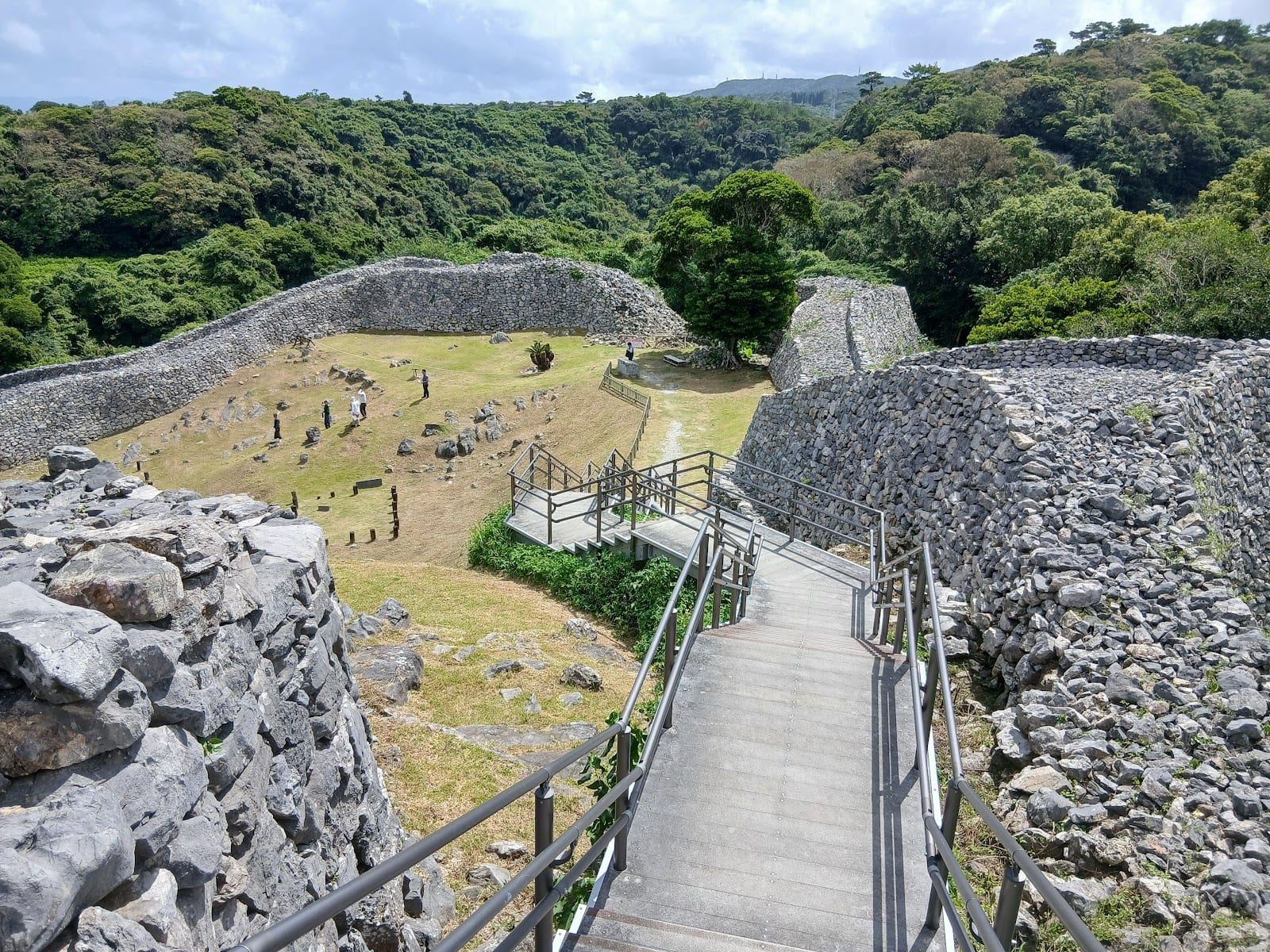 Nakijin Castle Ruins in Okinawa