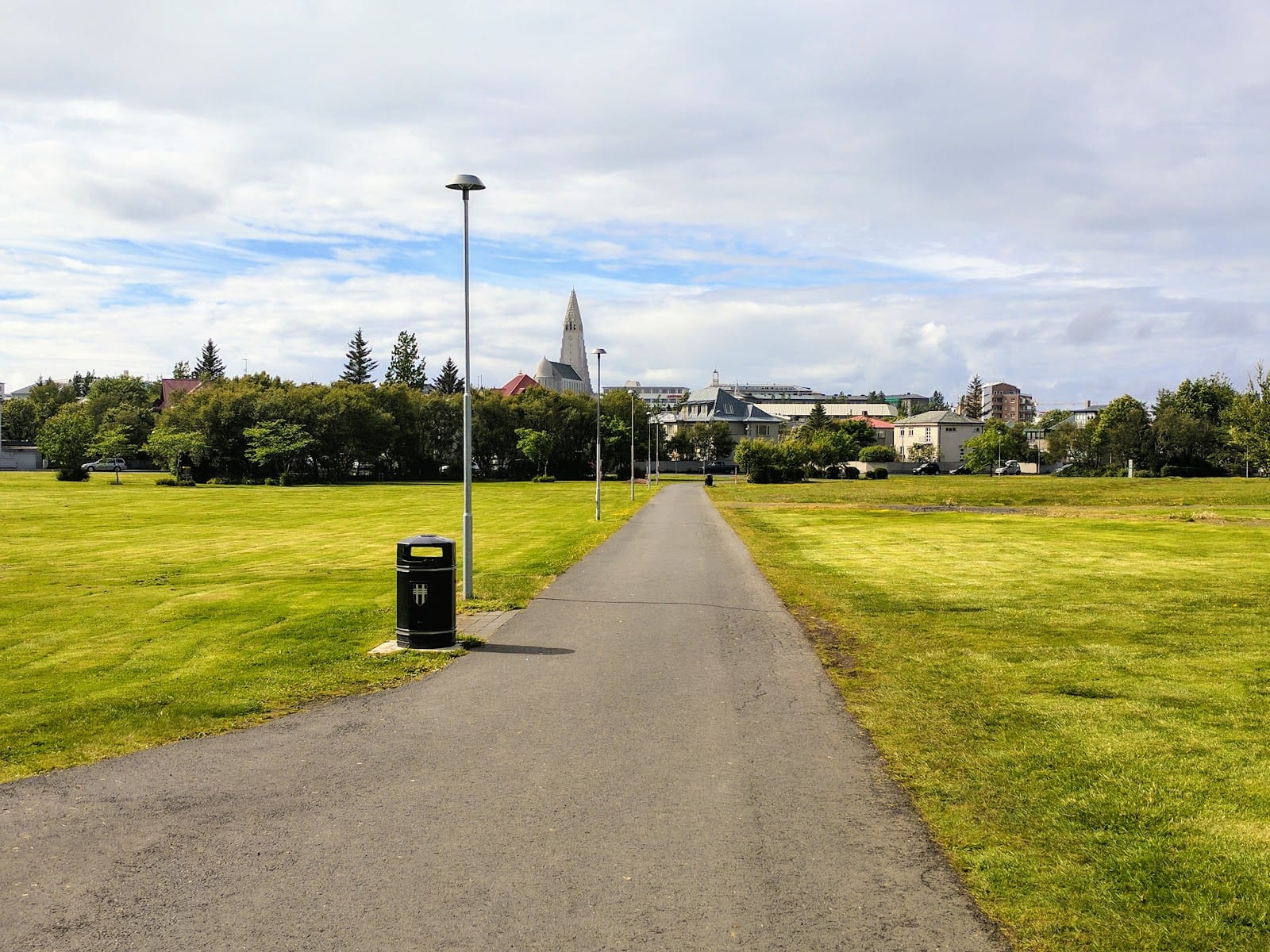Klambratún Park in Reykjavik