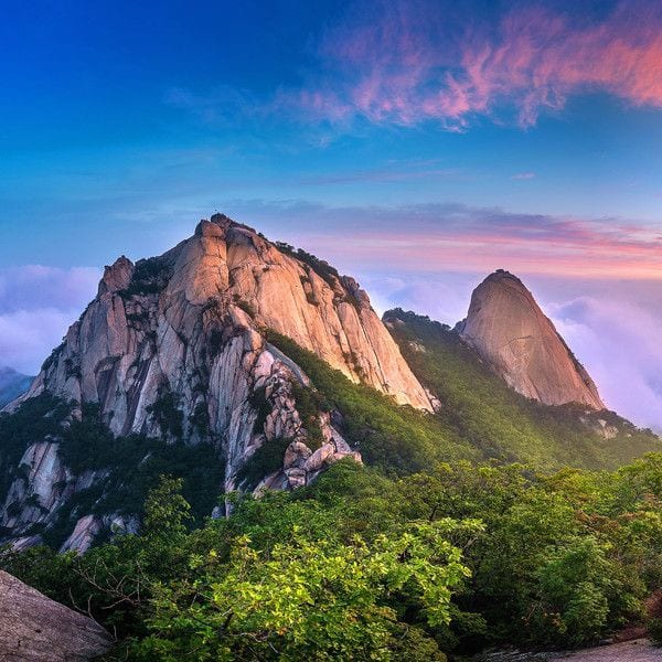 Bukhansan National Park in Seoul