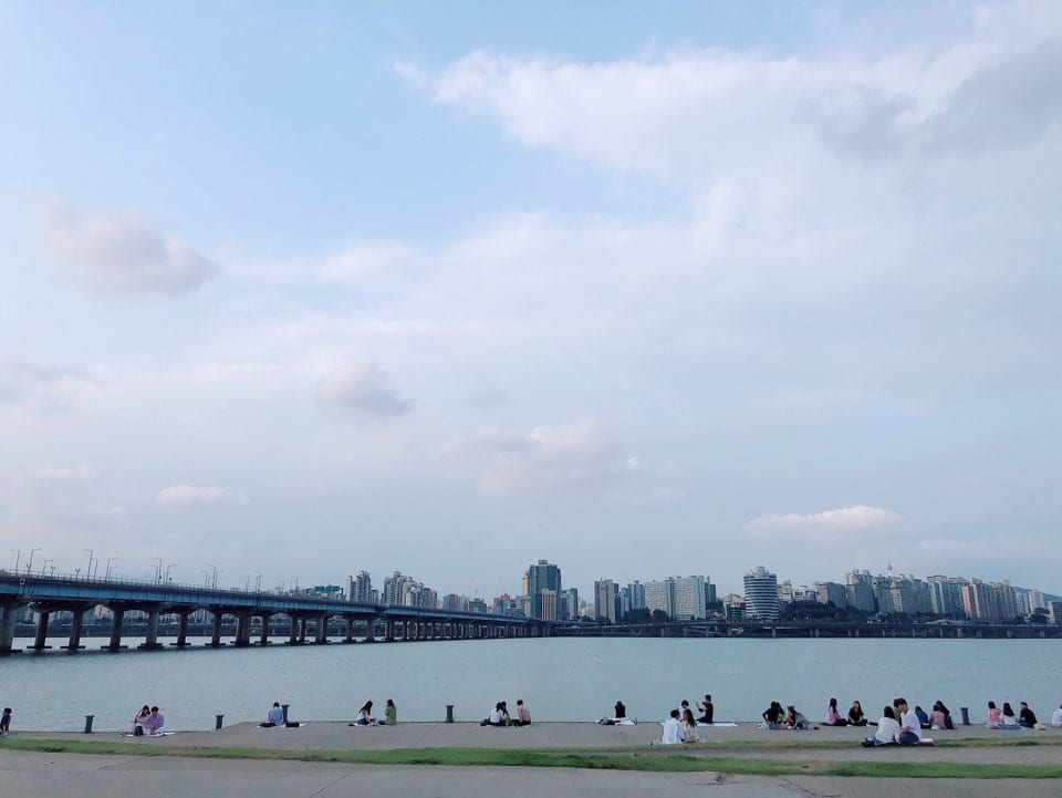 Yeouido Hangang Park in Seoul