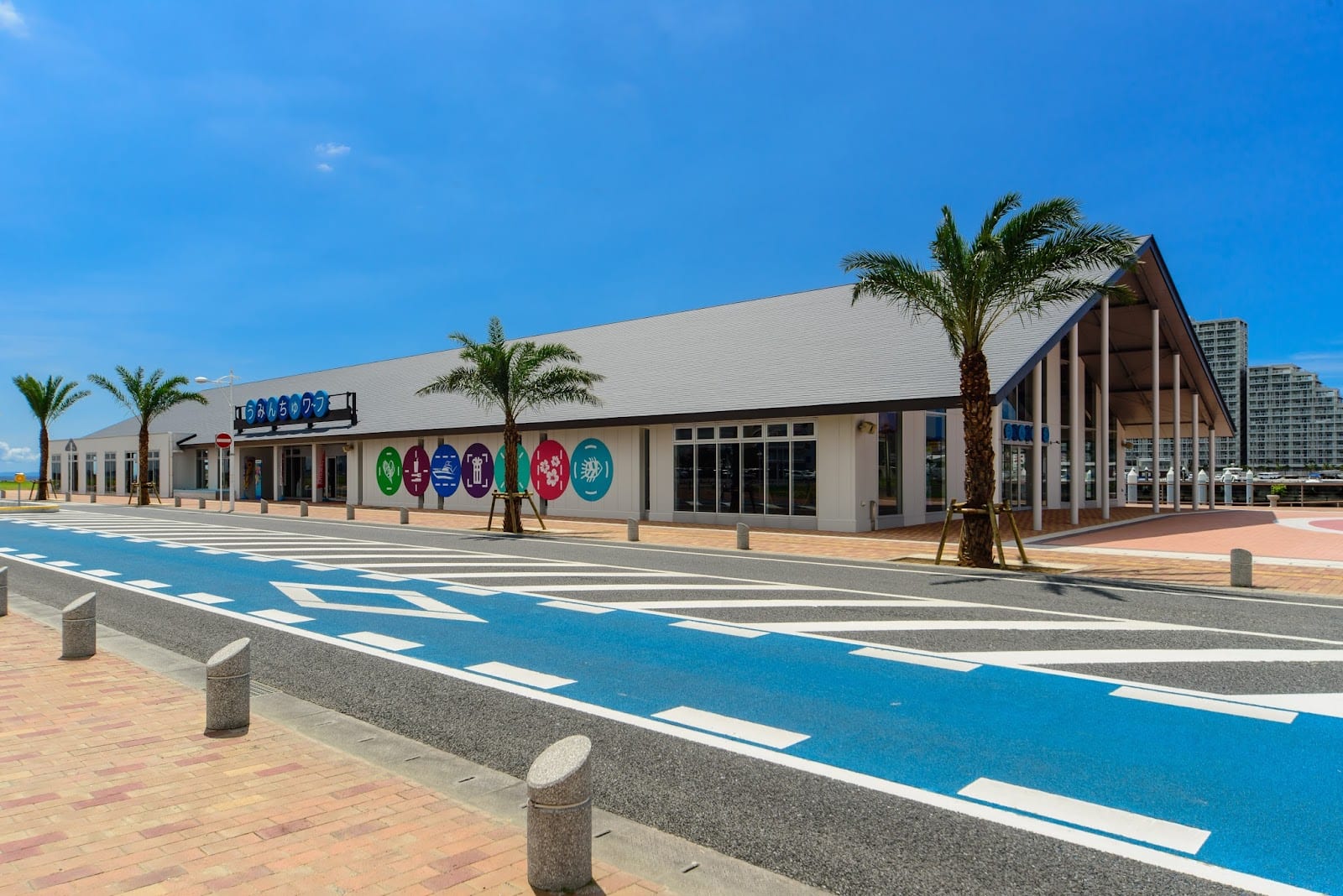Uminchu Wharf in Okinawa