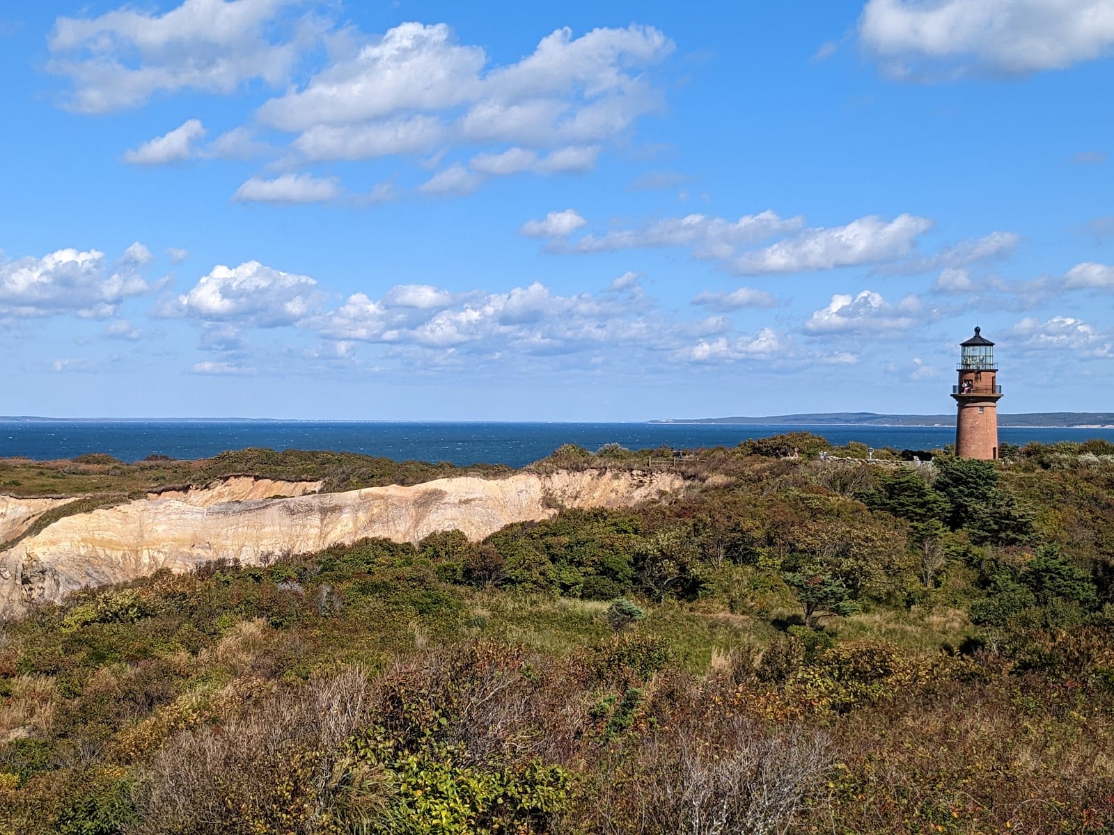 Aquinnah Cliffs Overlook in Martha's Vineyard
