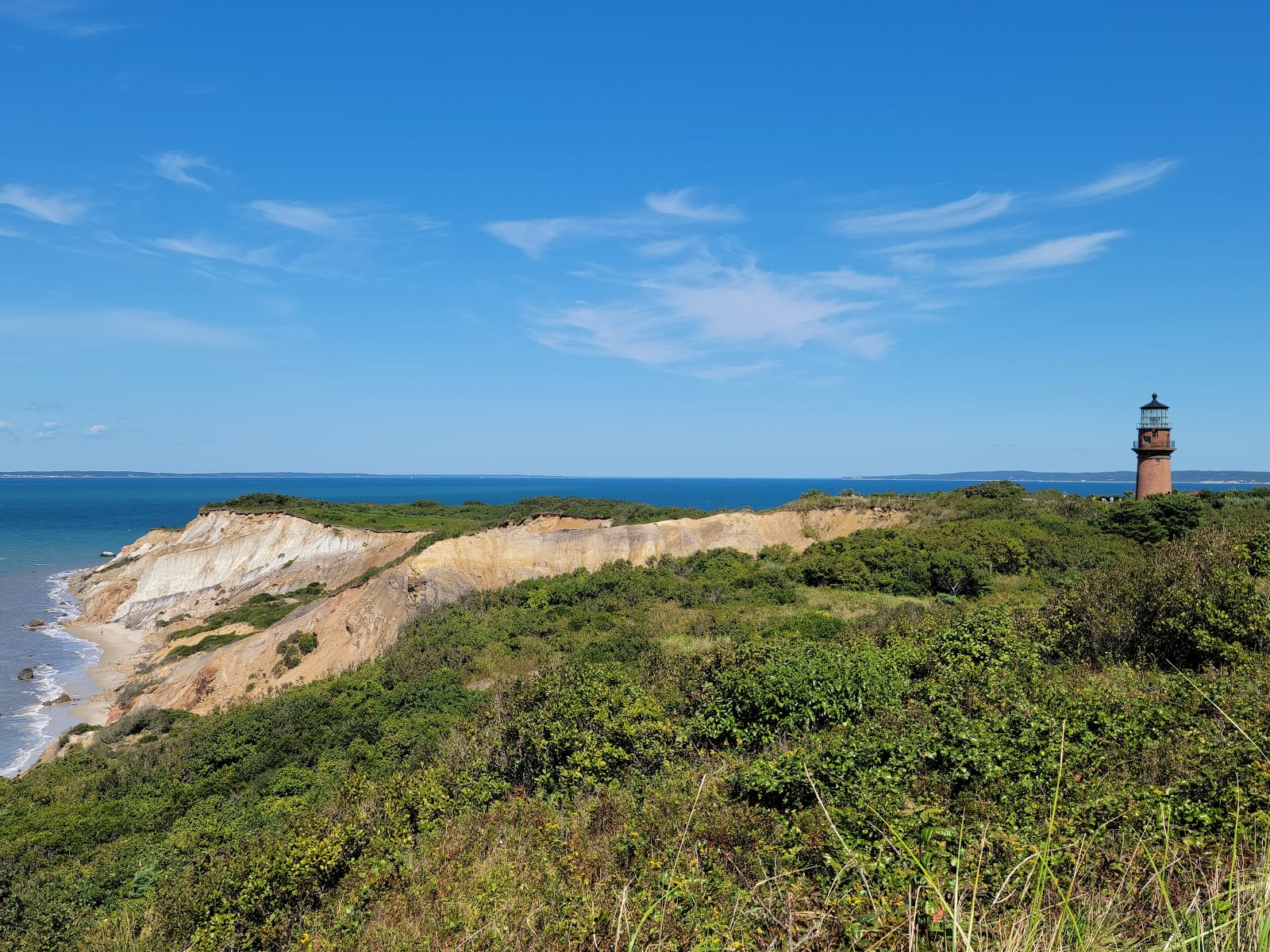 Gay Head Cliffs (Aquinnah Cliffs) in Martha's Vineyard