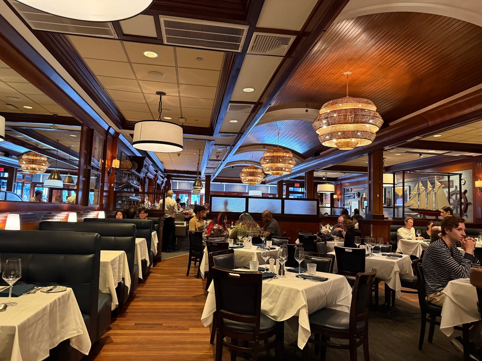 Atlantic Fish Company on Boylston Street, Back Bay Boston.