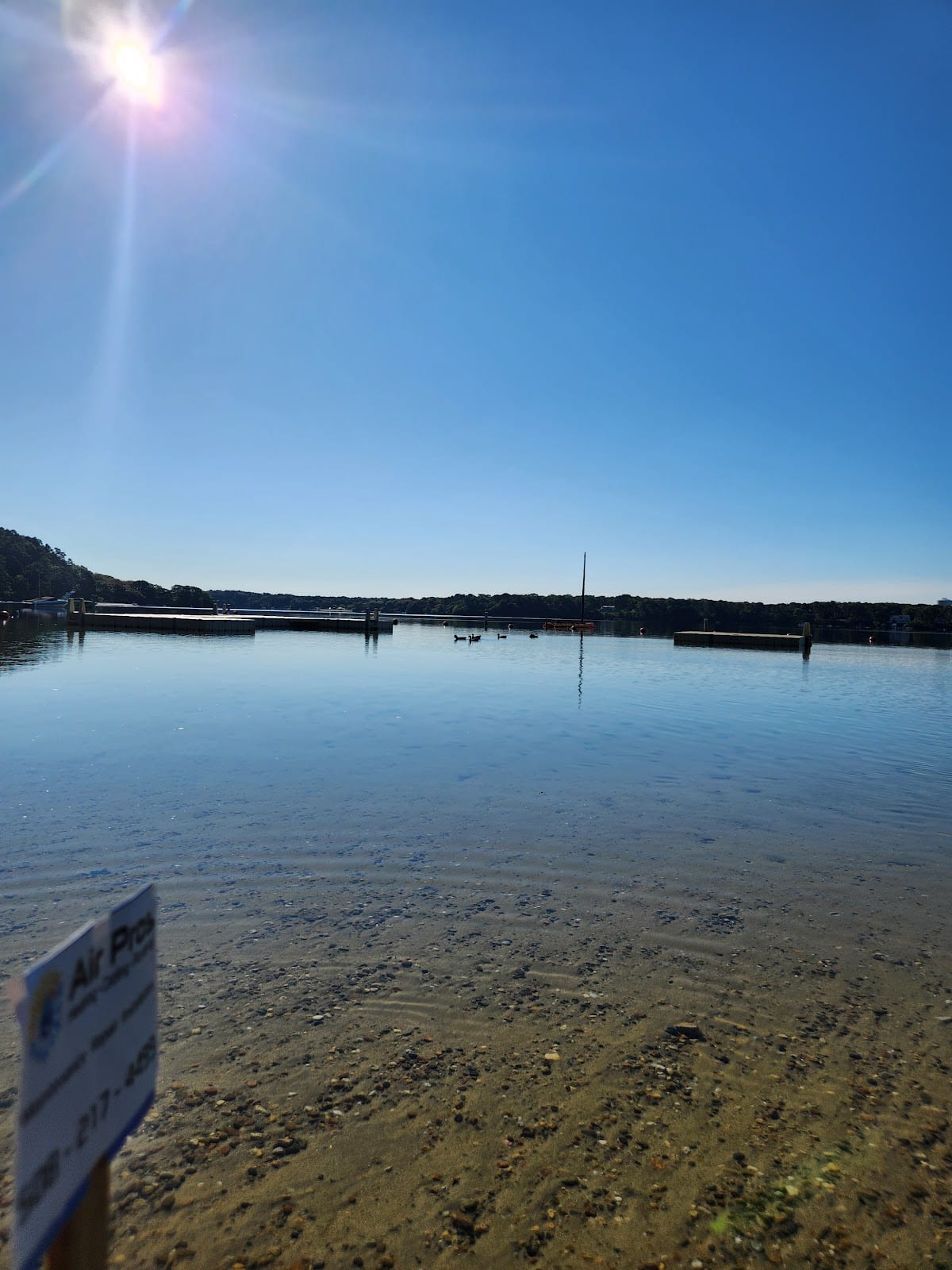 Brewster Beach in Cape Cod