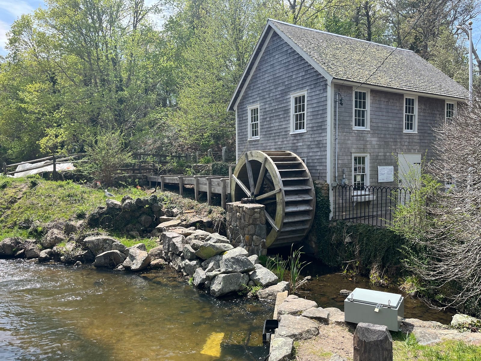 Stony Brook Mill & Herring Run in Cape Cod