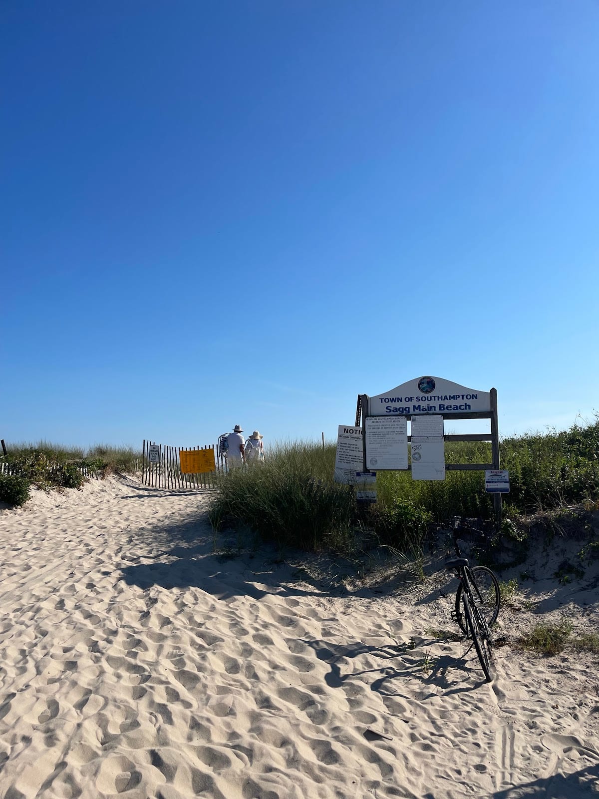 Sagg Main Beach in The Hamptons