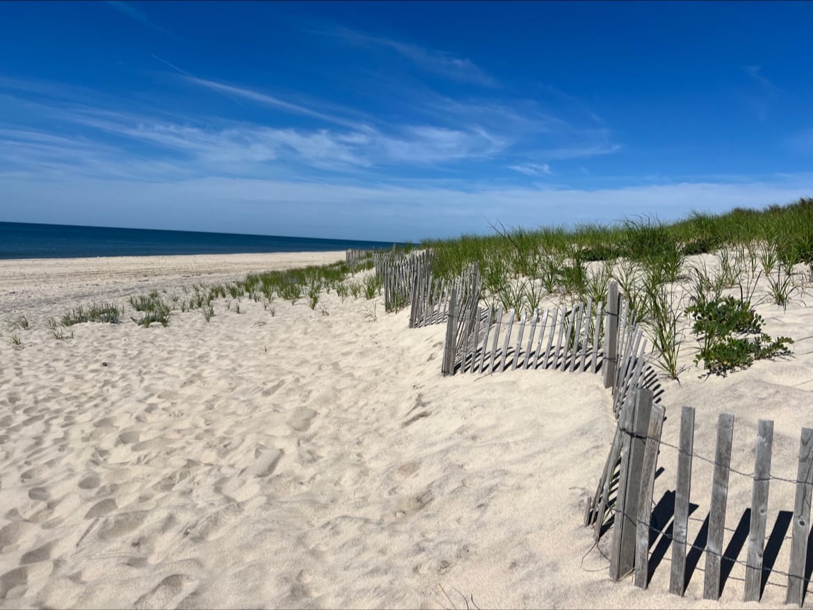 Sagg Main Beach in The Hamptons