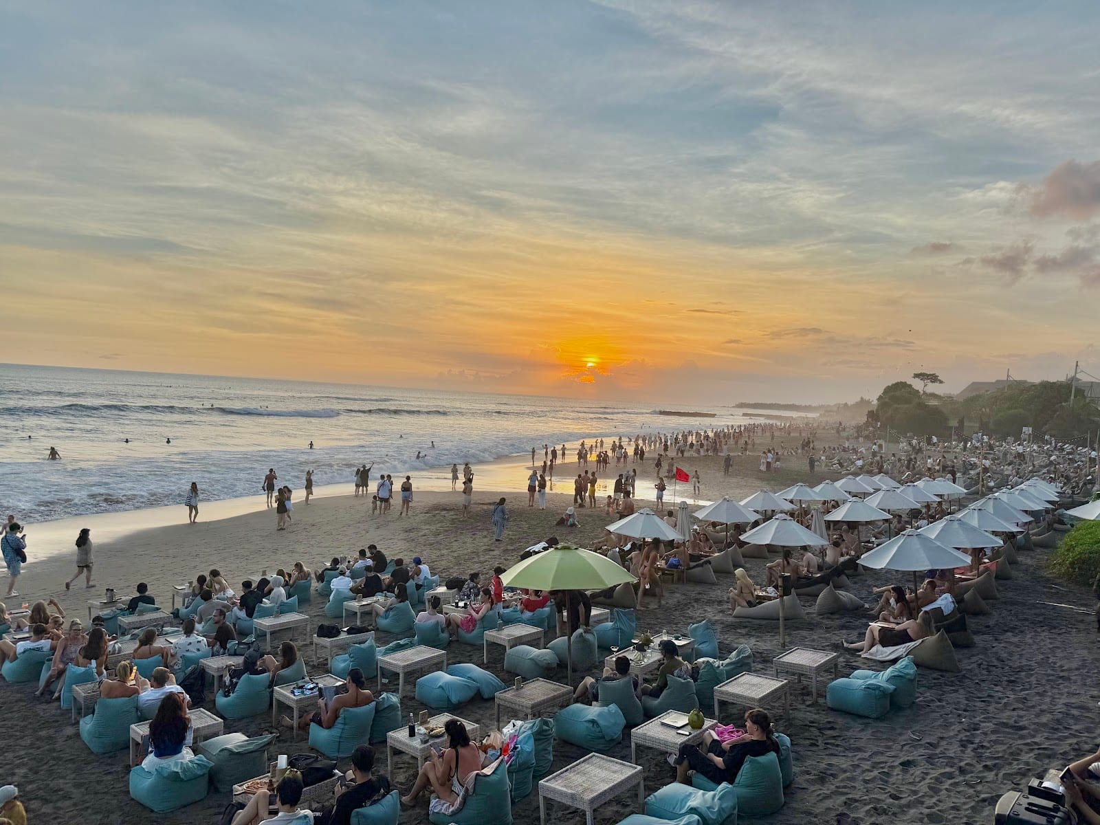 Batu Bolong Beach in Bali