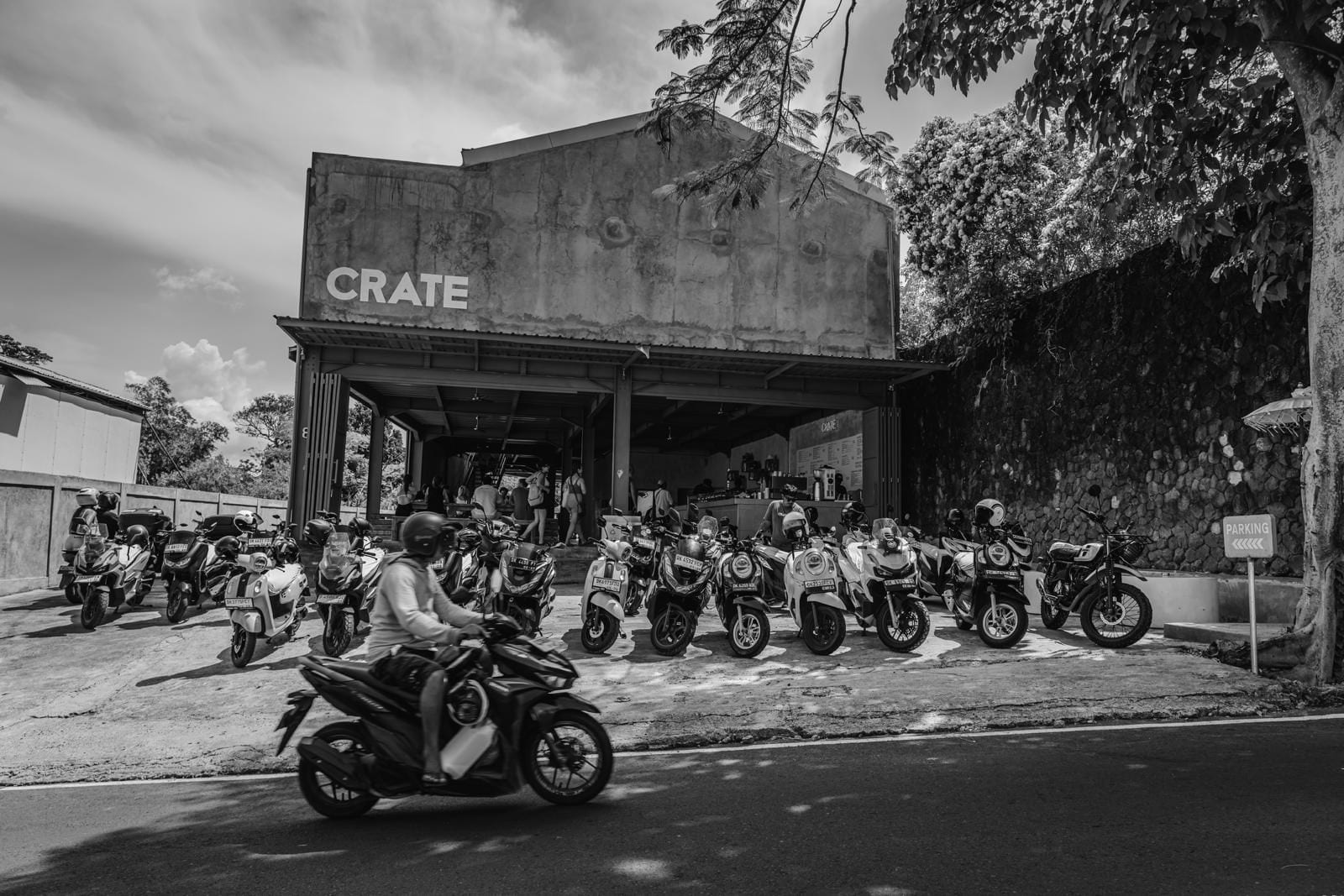 Crate Cafe in Bali