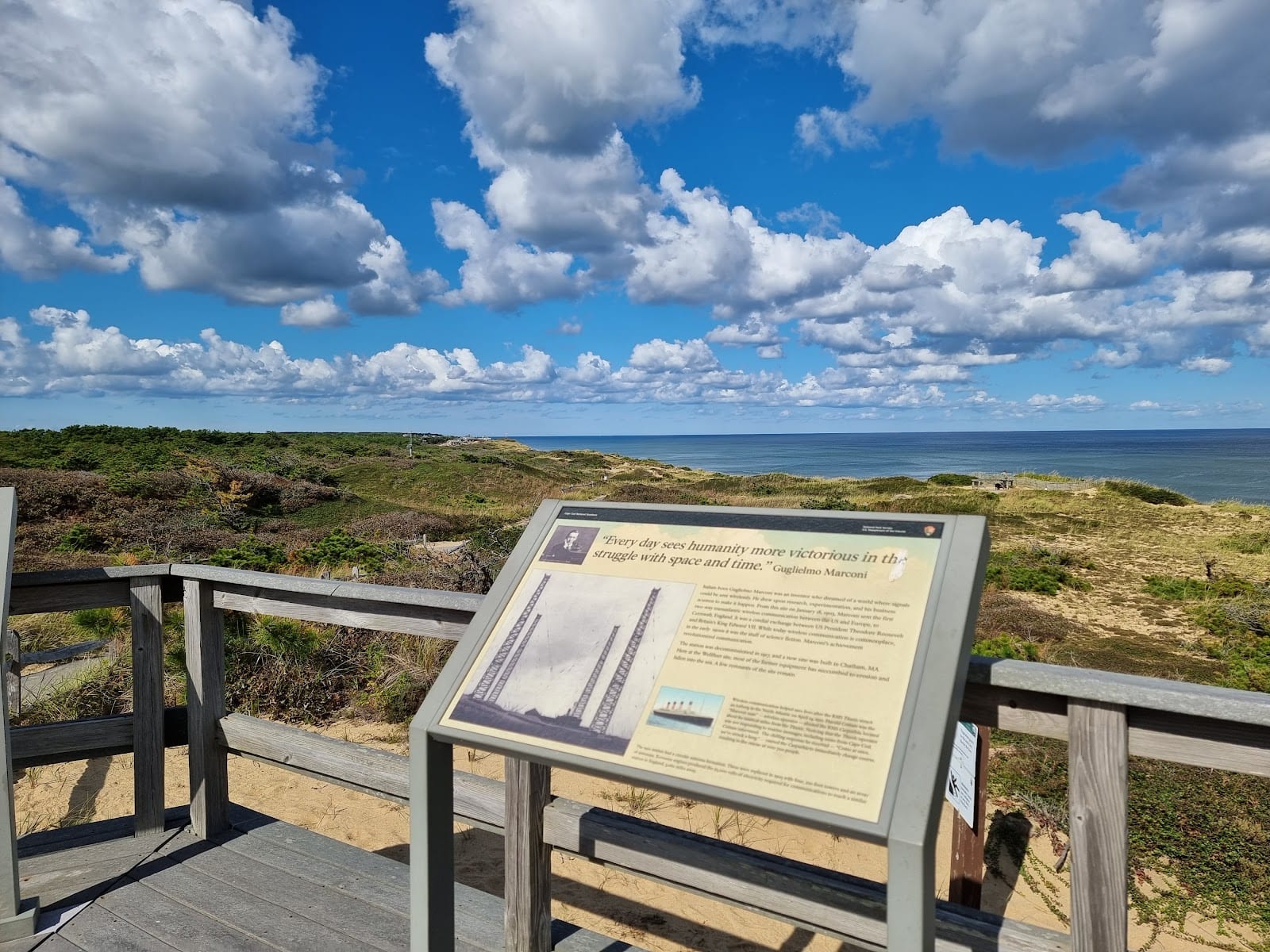 Marconi Wireless Station Historic Site in Cape Cod