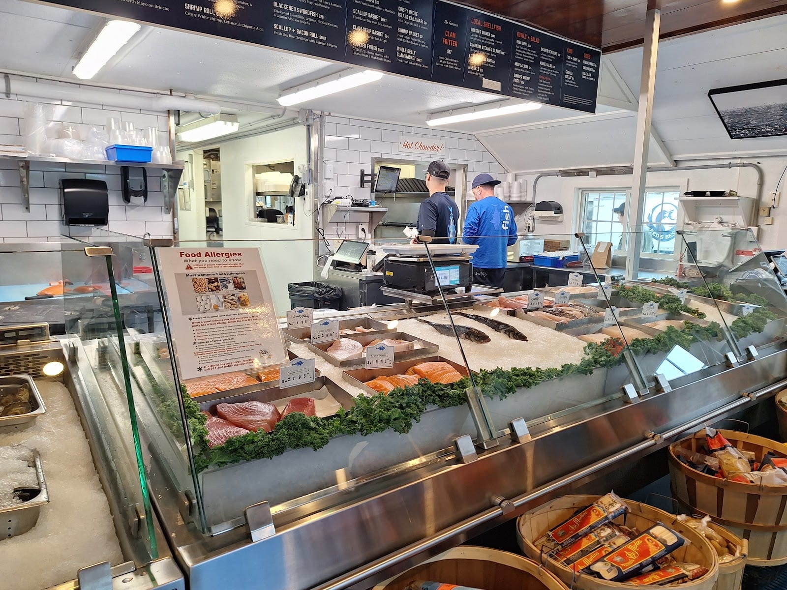 Chatham Pier Fish Market in Cape Cod