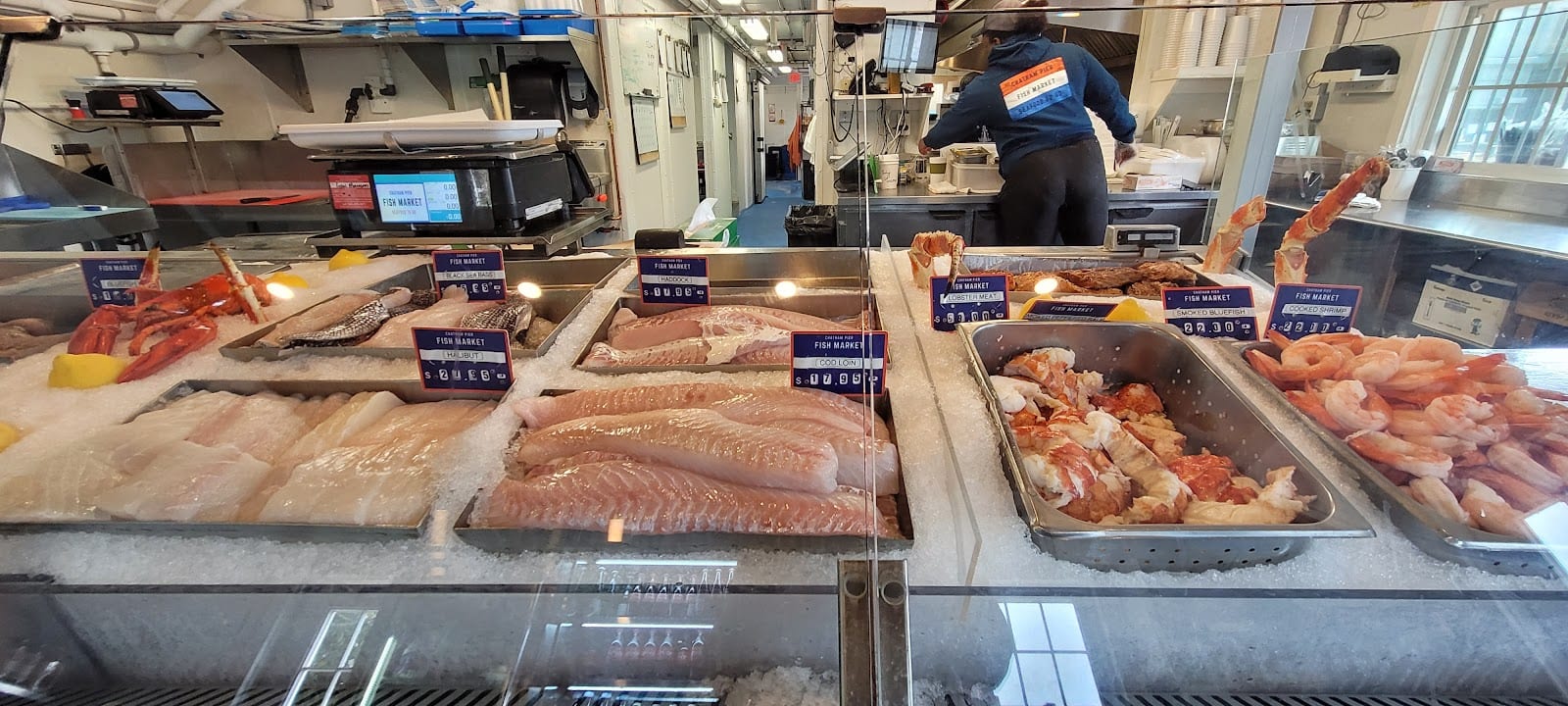Chatham Pier Fish Market in Cape Cod