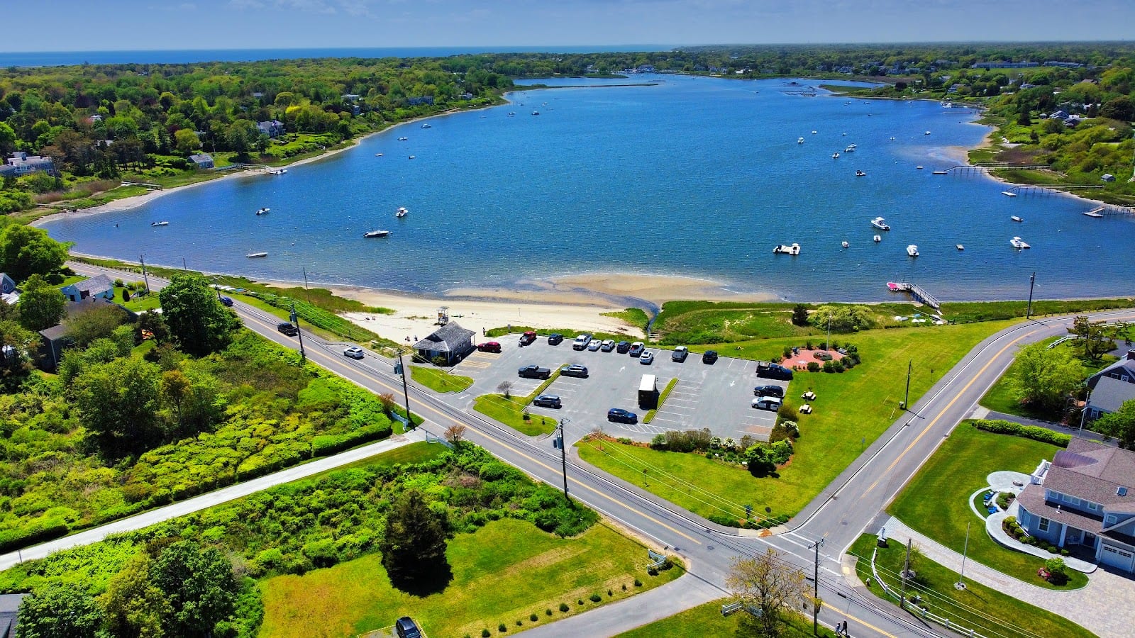 Oyster Pond Beach in Cape Cod