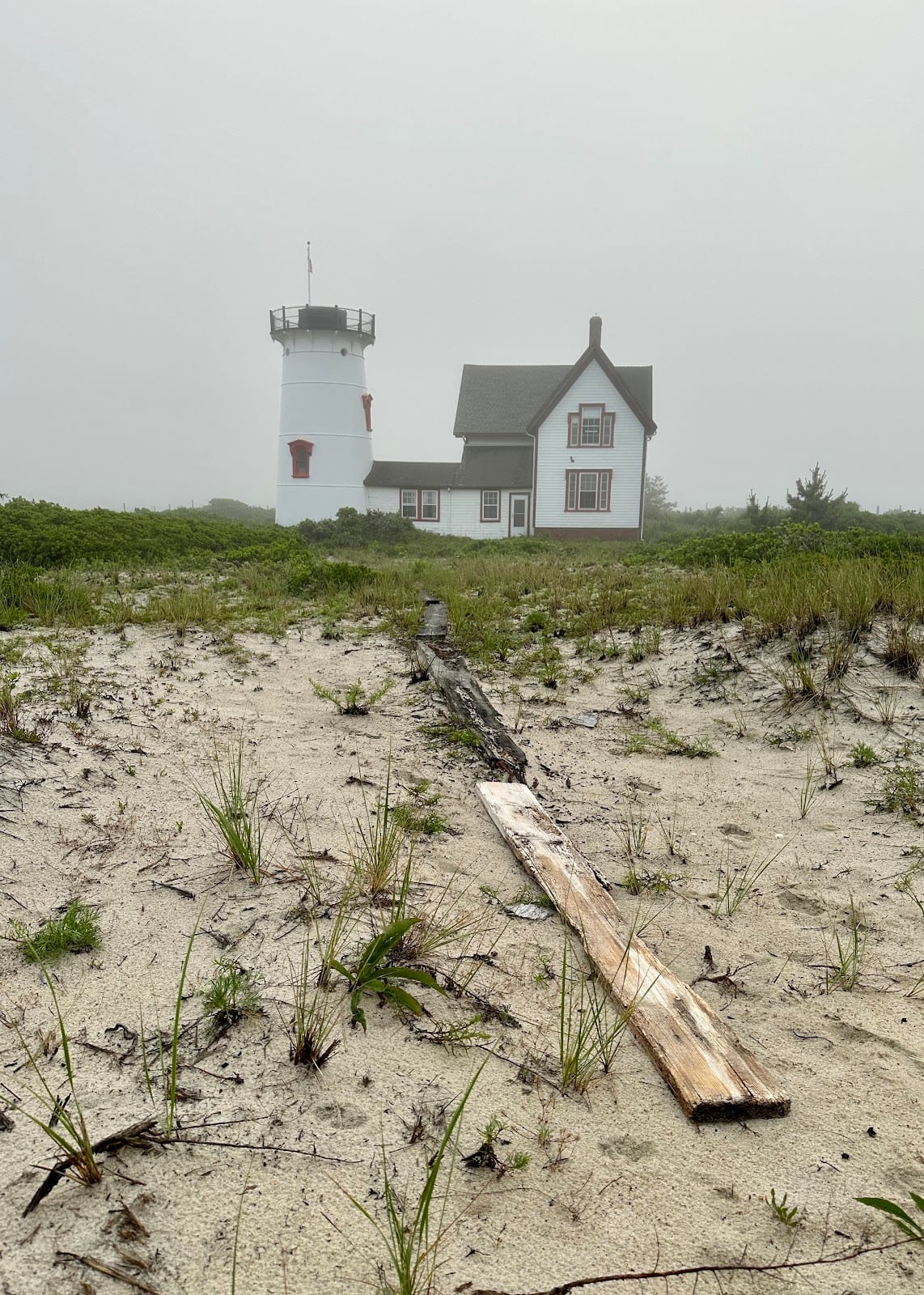 Stage Harbor Lighthouse in Cape Cod