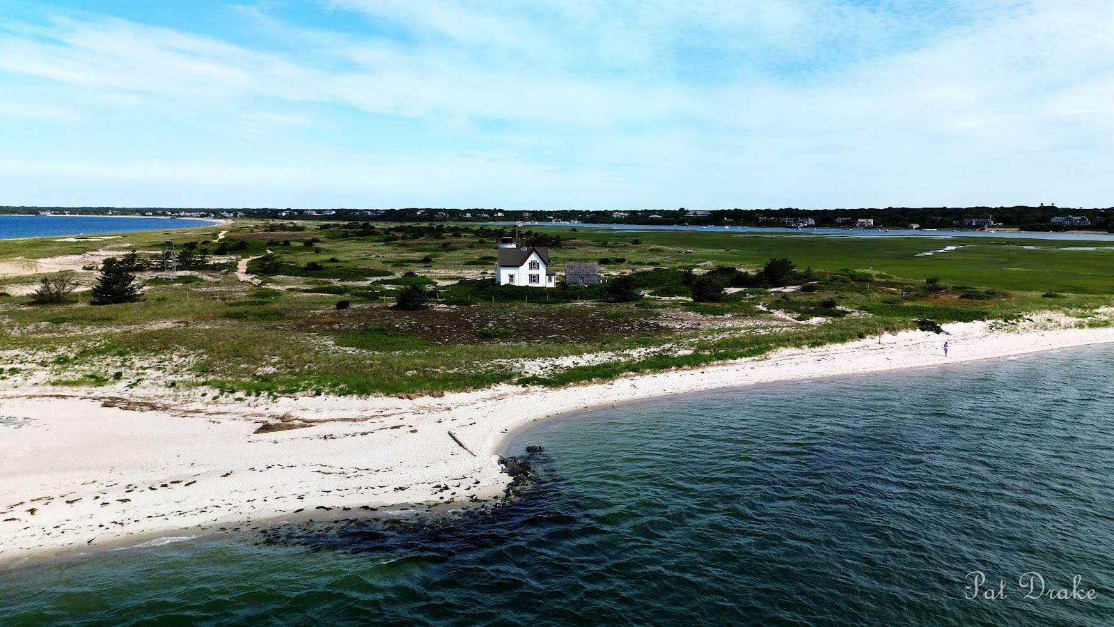 Stage Harbor Lighthouse in Cape Cod