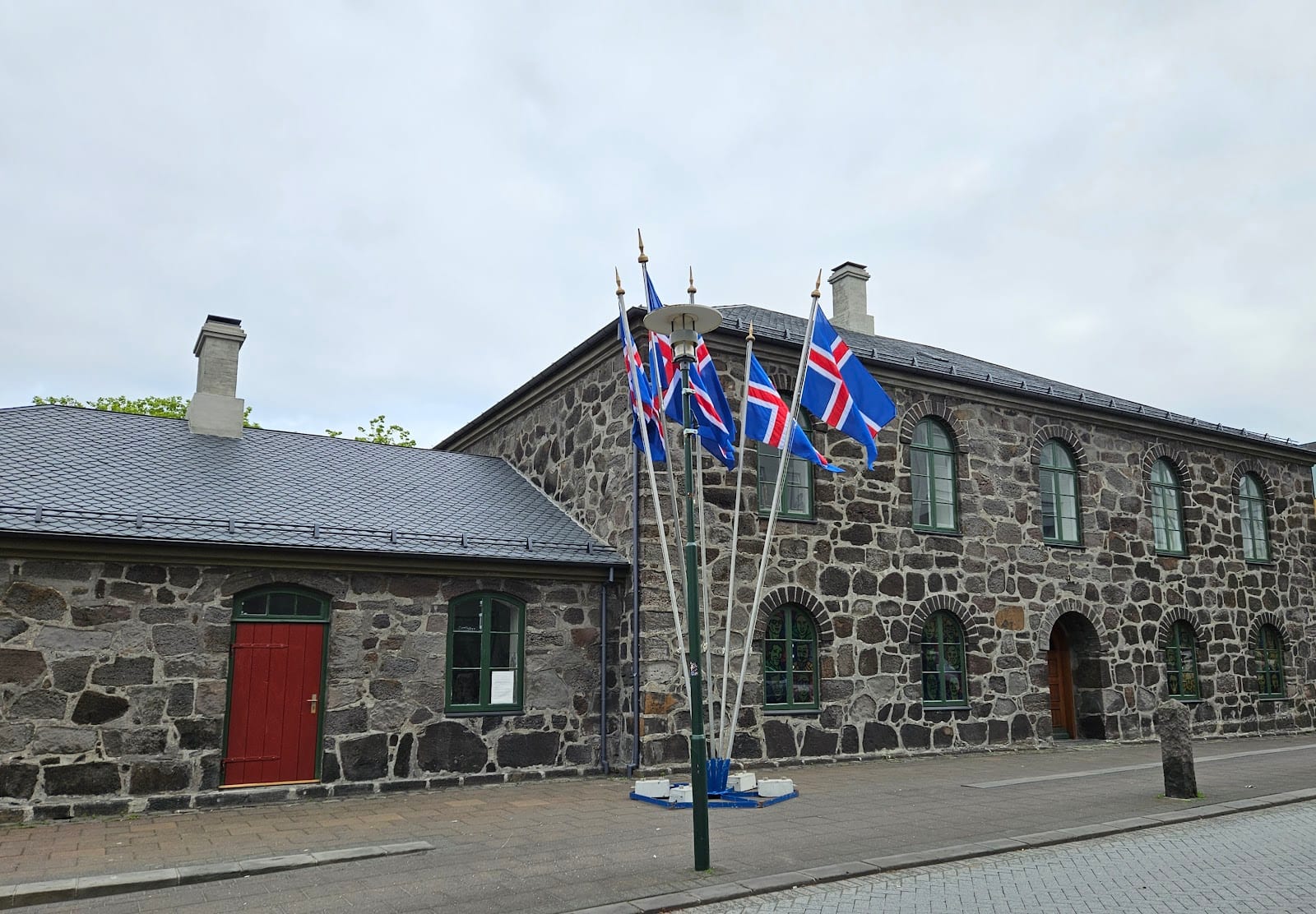 Skólavörðustígur (Rainbow Street) in Reykjavik