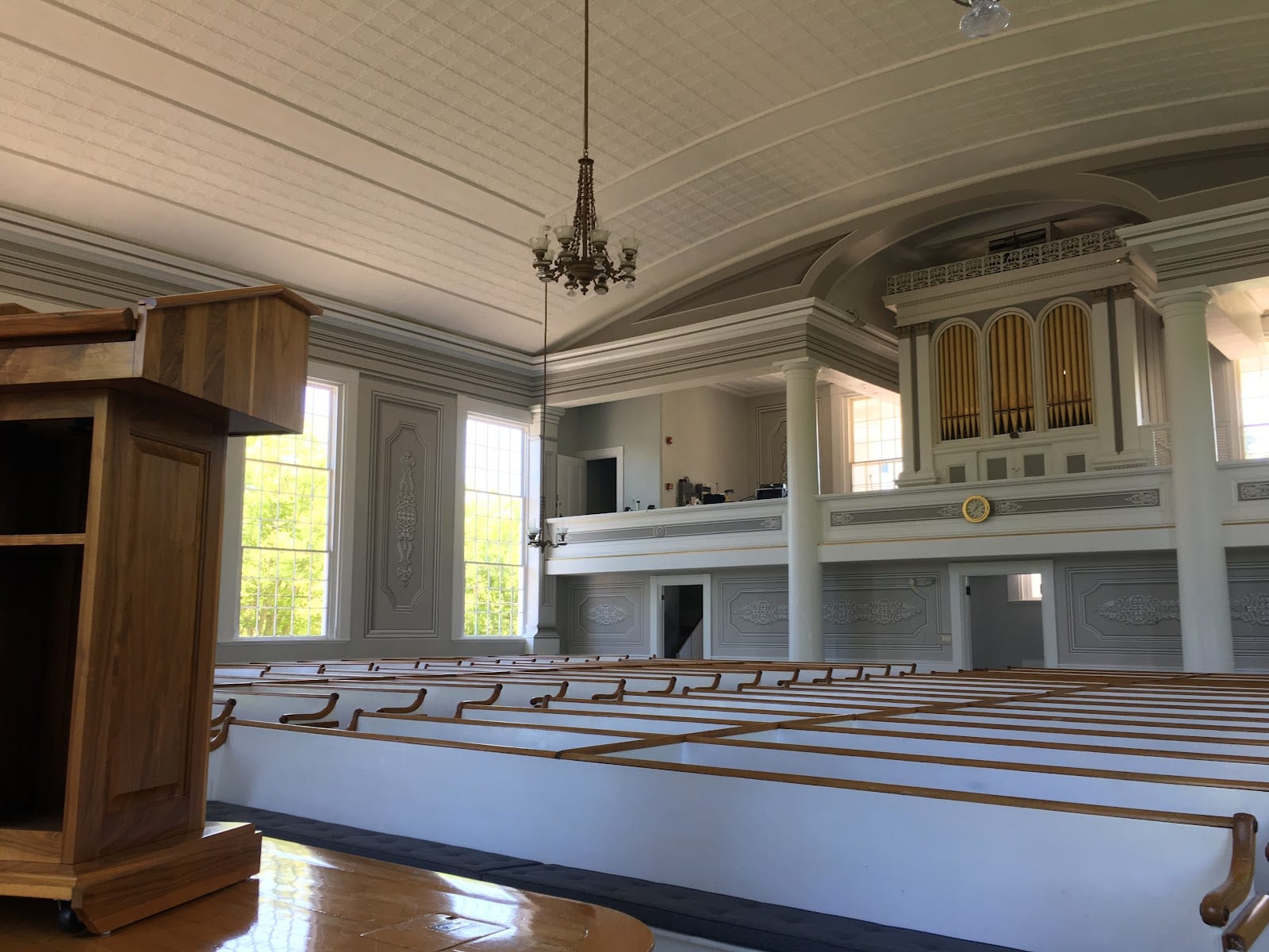 Old Whaling Church in Martha's Vineyard