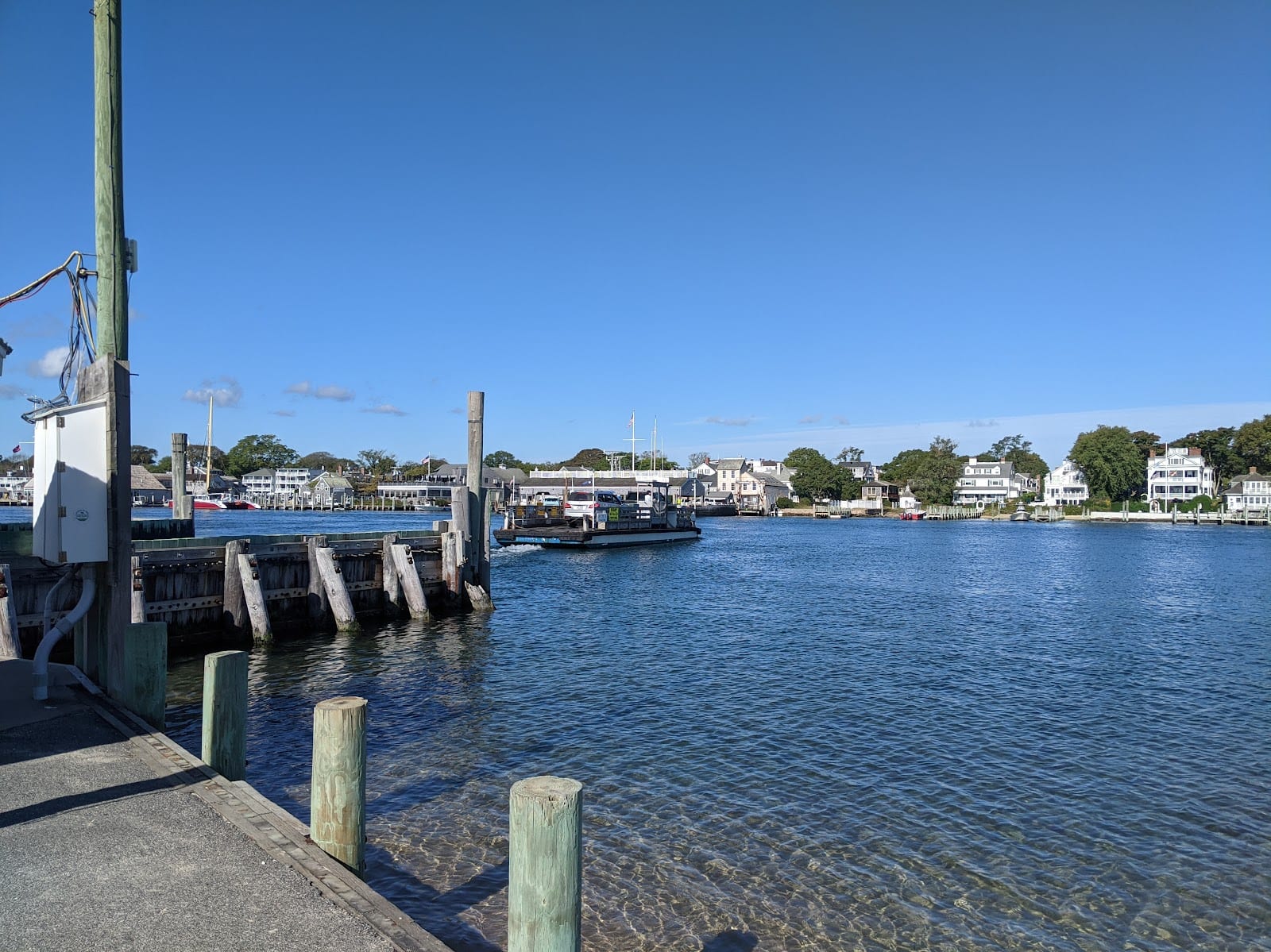 On Time Ferry to Chappaquiddick in Martha's Vineyard