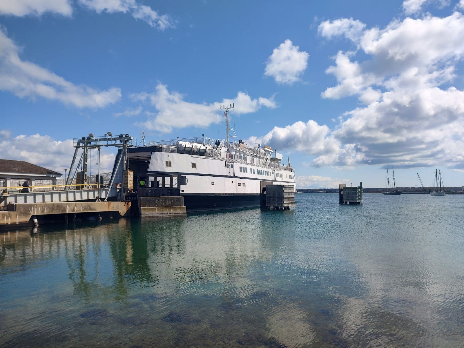 MV Martha's Vineyard Ferry Terminal in Cape Cod