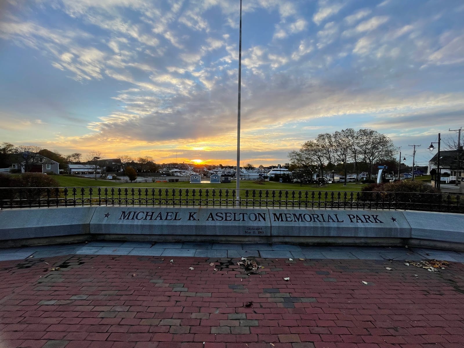 Aselton Park (Hidden Gem - local waterfront green space) in Cape Cod