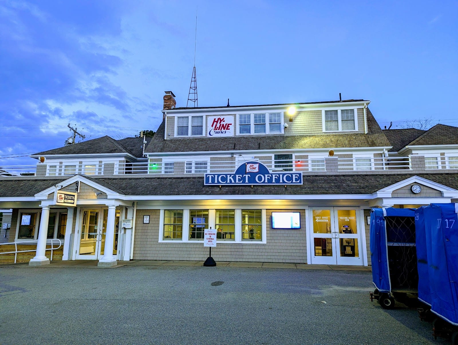 HyLine Cruises Ferry Terminal in Cape Cod
