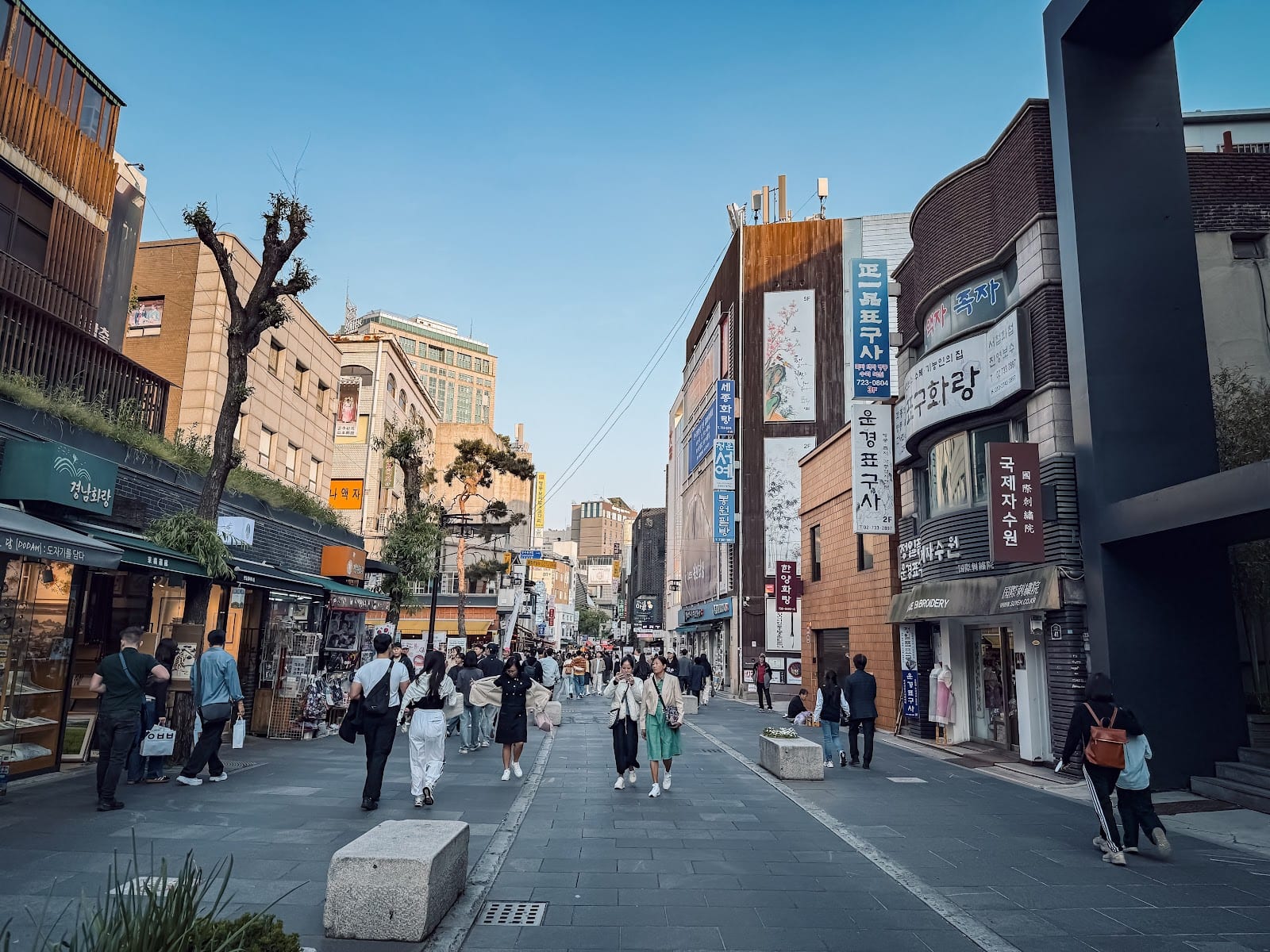 Insadong Antique Street in Seoul