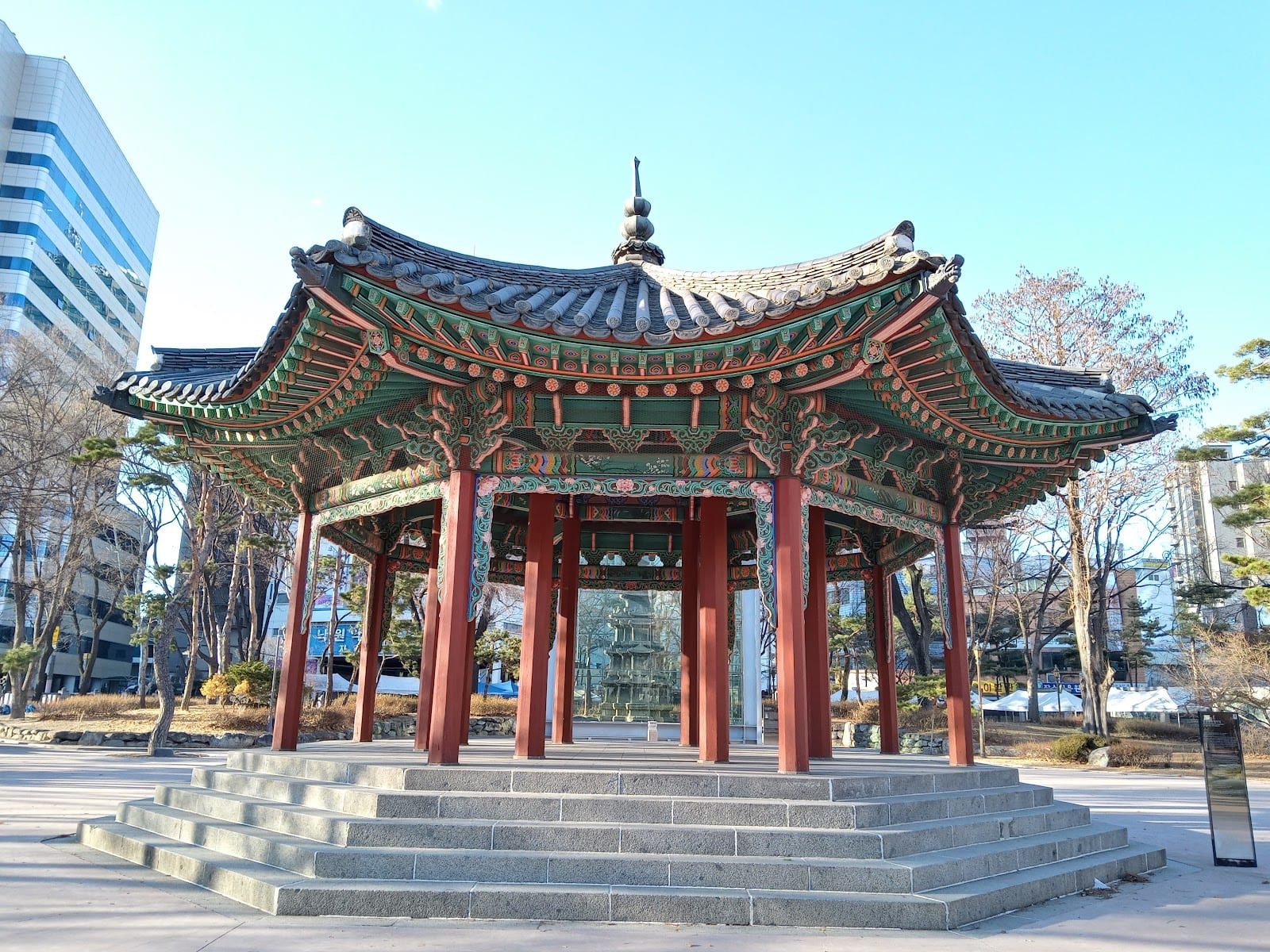 Tapgol Park in Seoul