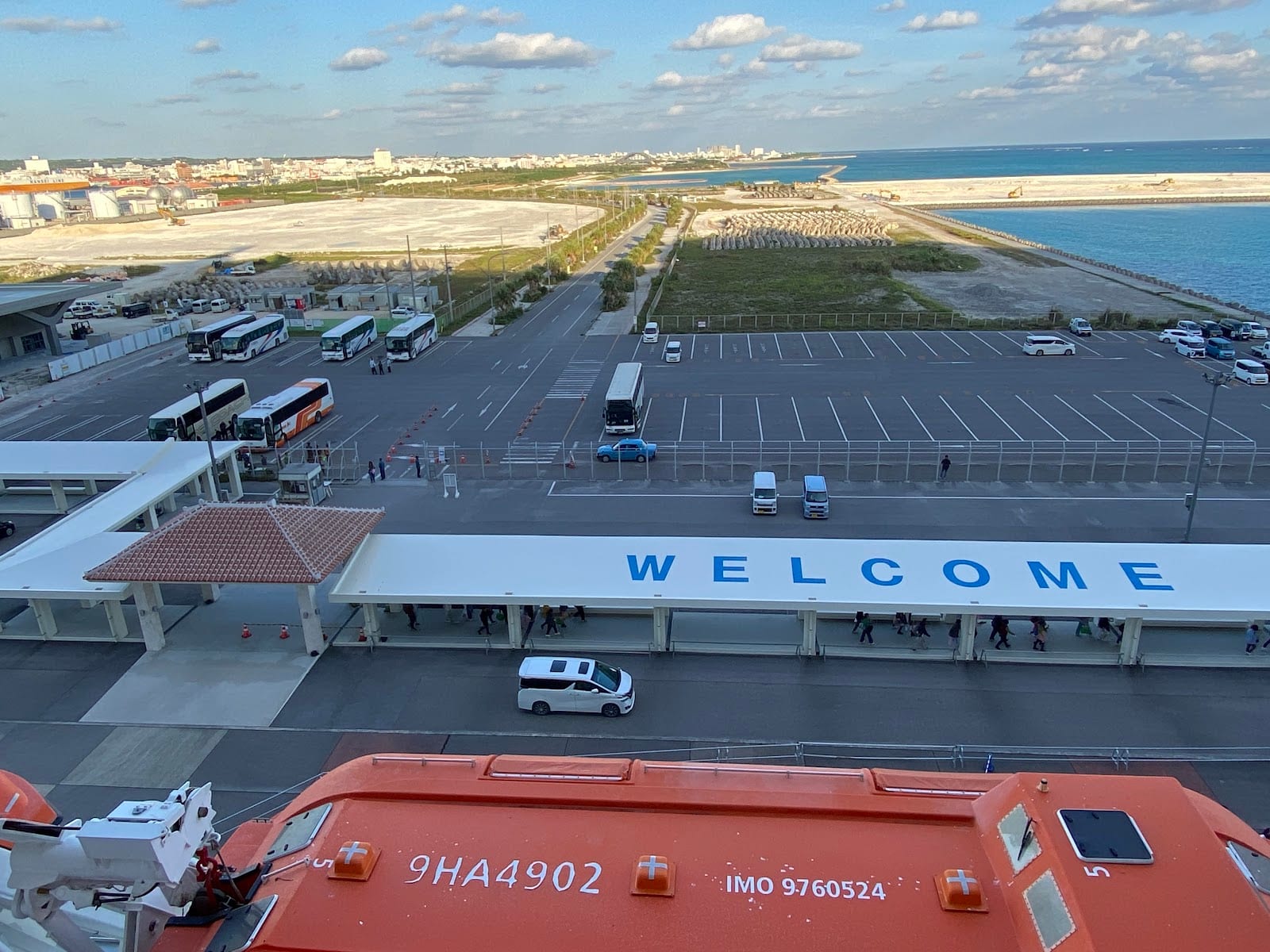 Ishigaki Port Ferry Terminal in Okinawa