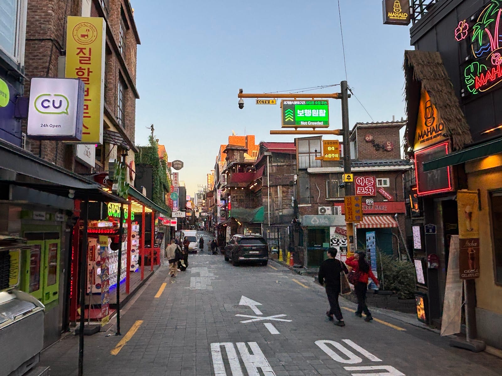 Itaewon World Food Street in Seoul