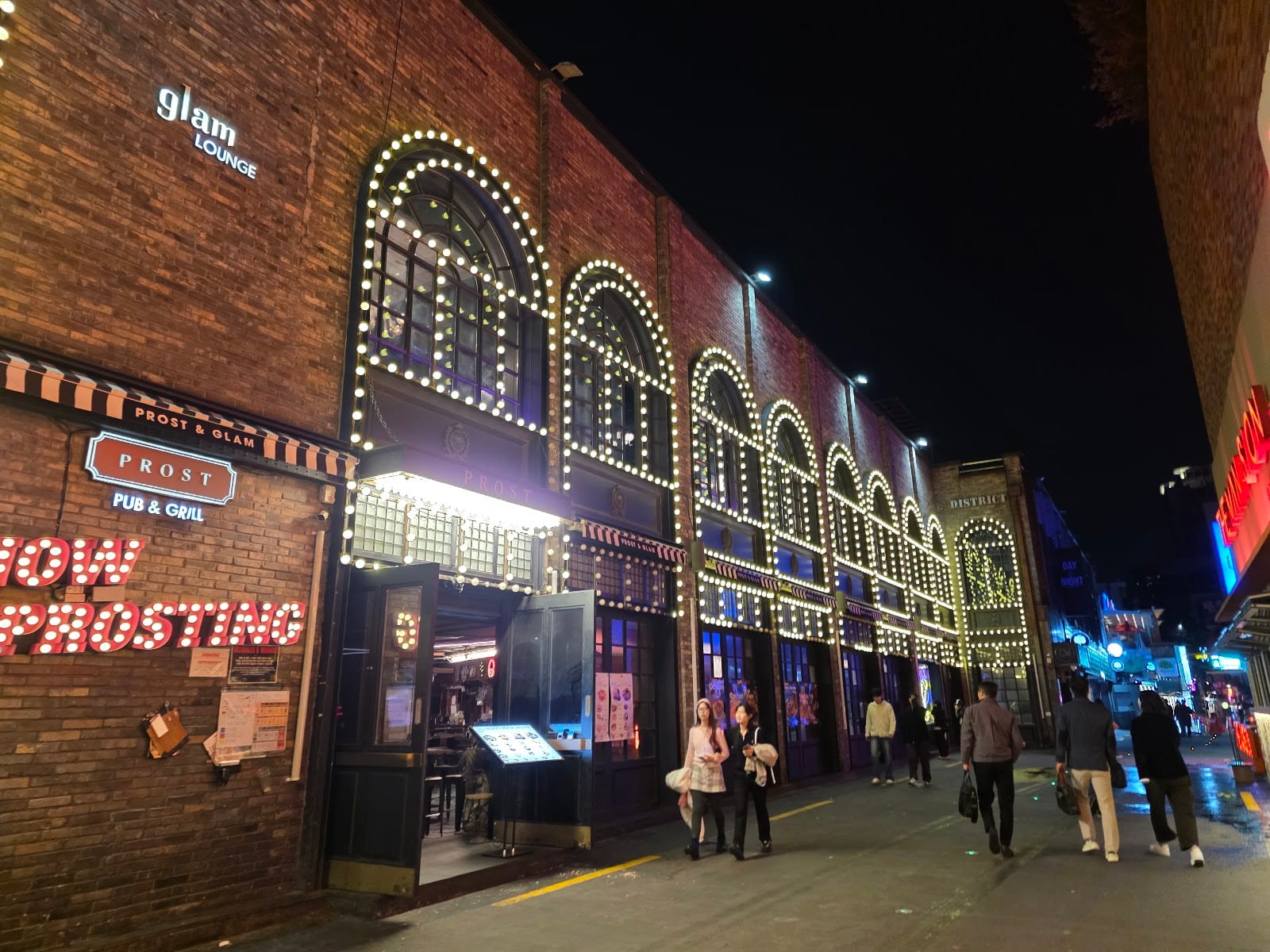 Itaewon World Food Street in Seoul