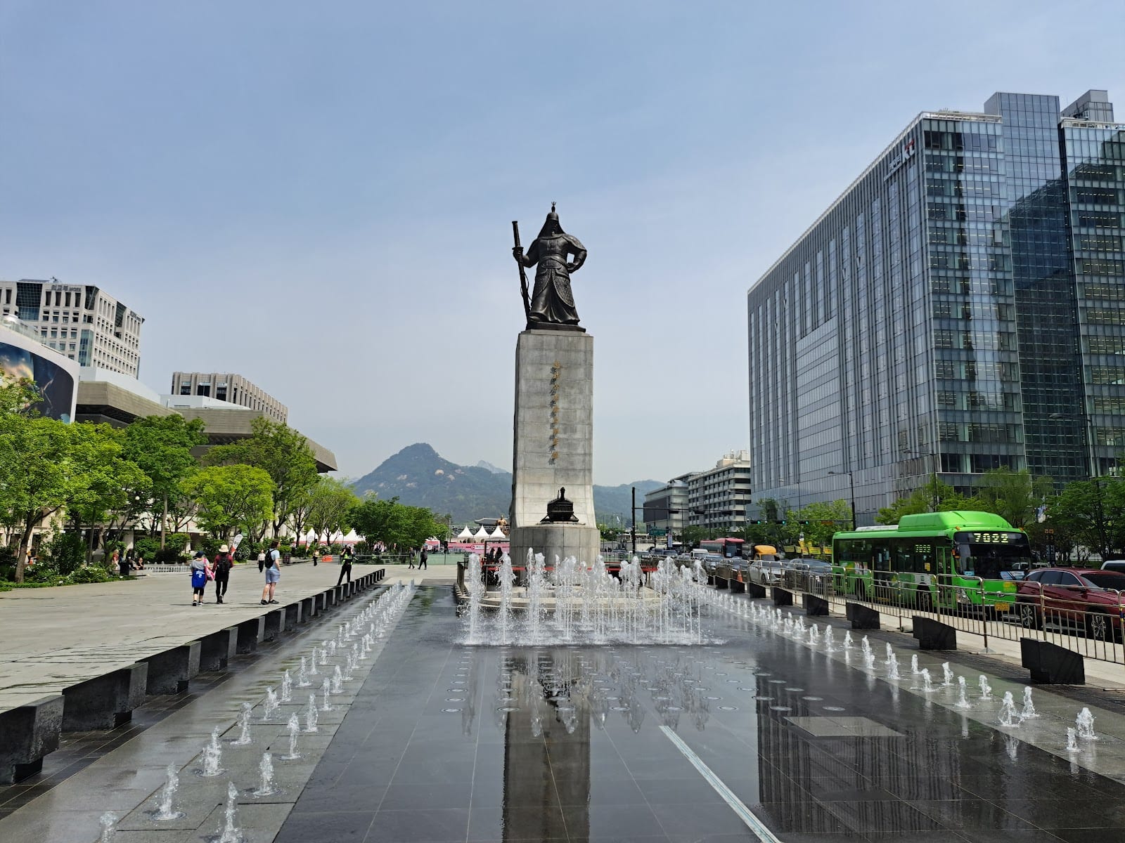 Gwanghwamun Square in Seoul