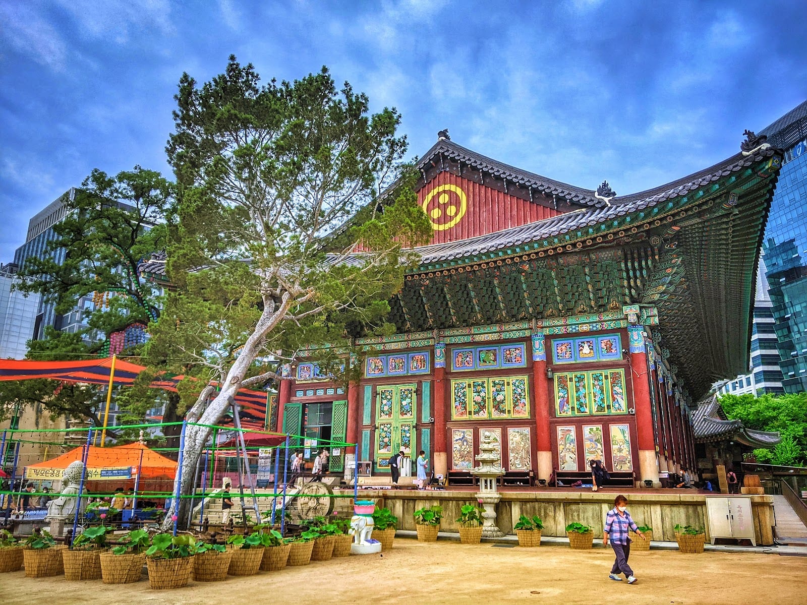 Jogyesa Temple in Seoul