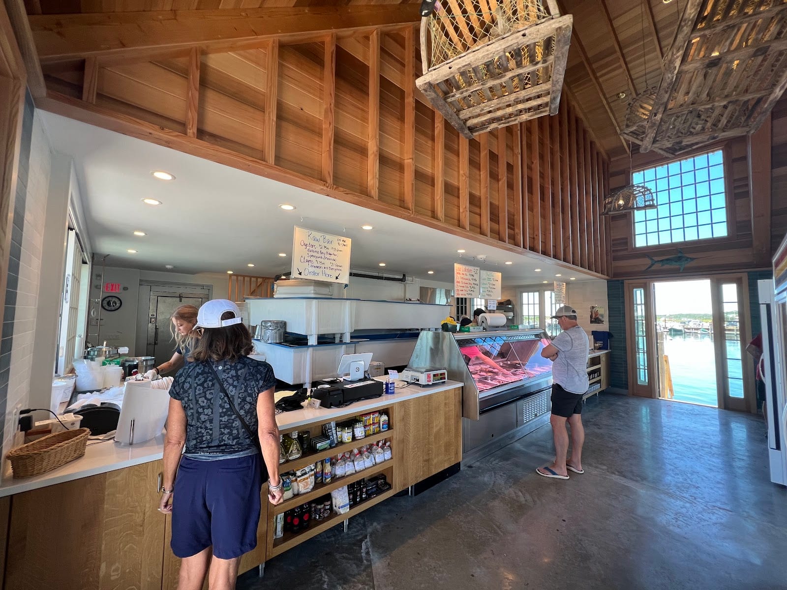 Larsen's Fish Market in Martha's Vineyard