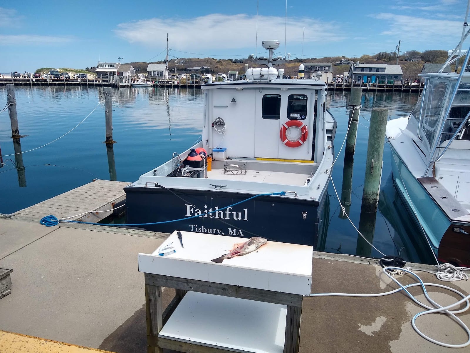Menemsha Harbor in Martha's Vineyard