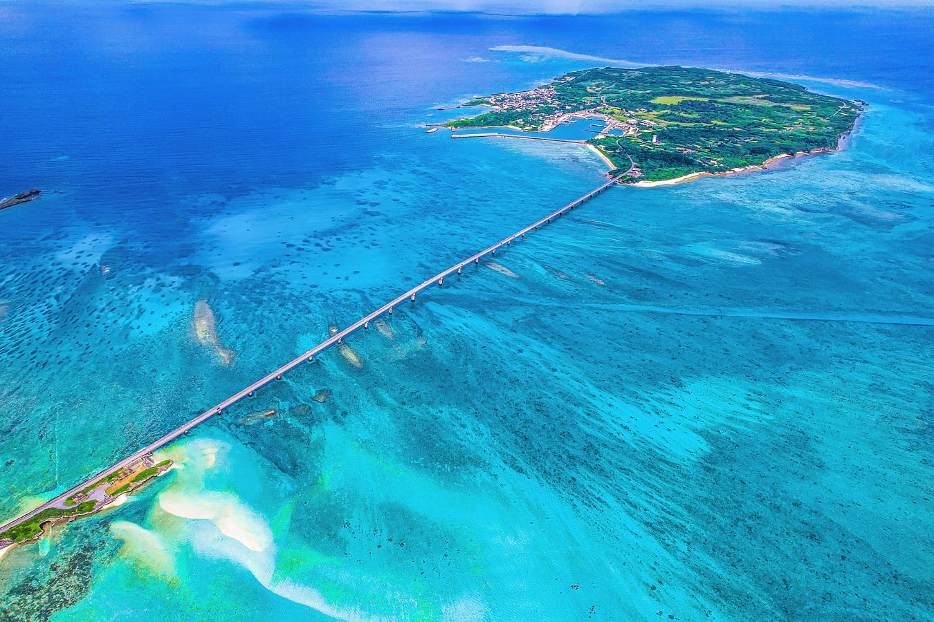 Ikema Bridge in Okinawa