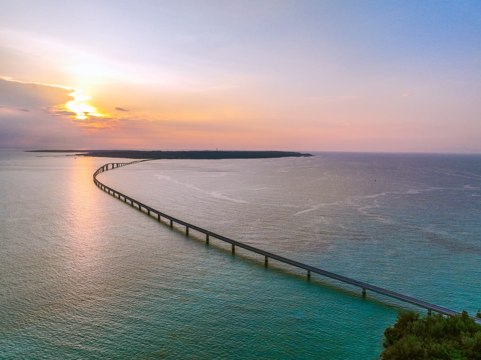 Irabu Ohashi Bridge in Okinawa