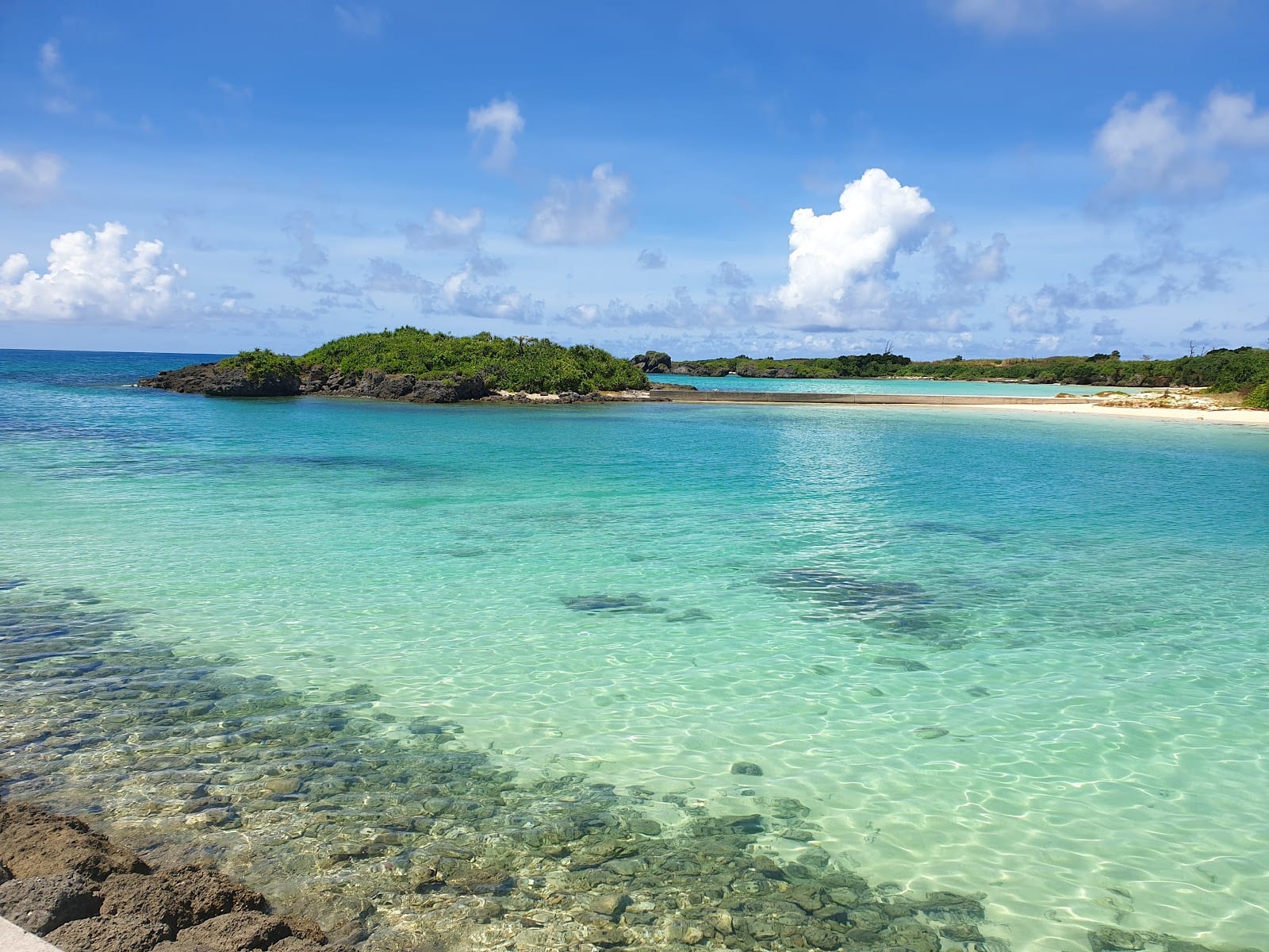 Nakanoshima Beach in Okinawa