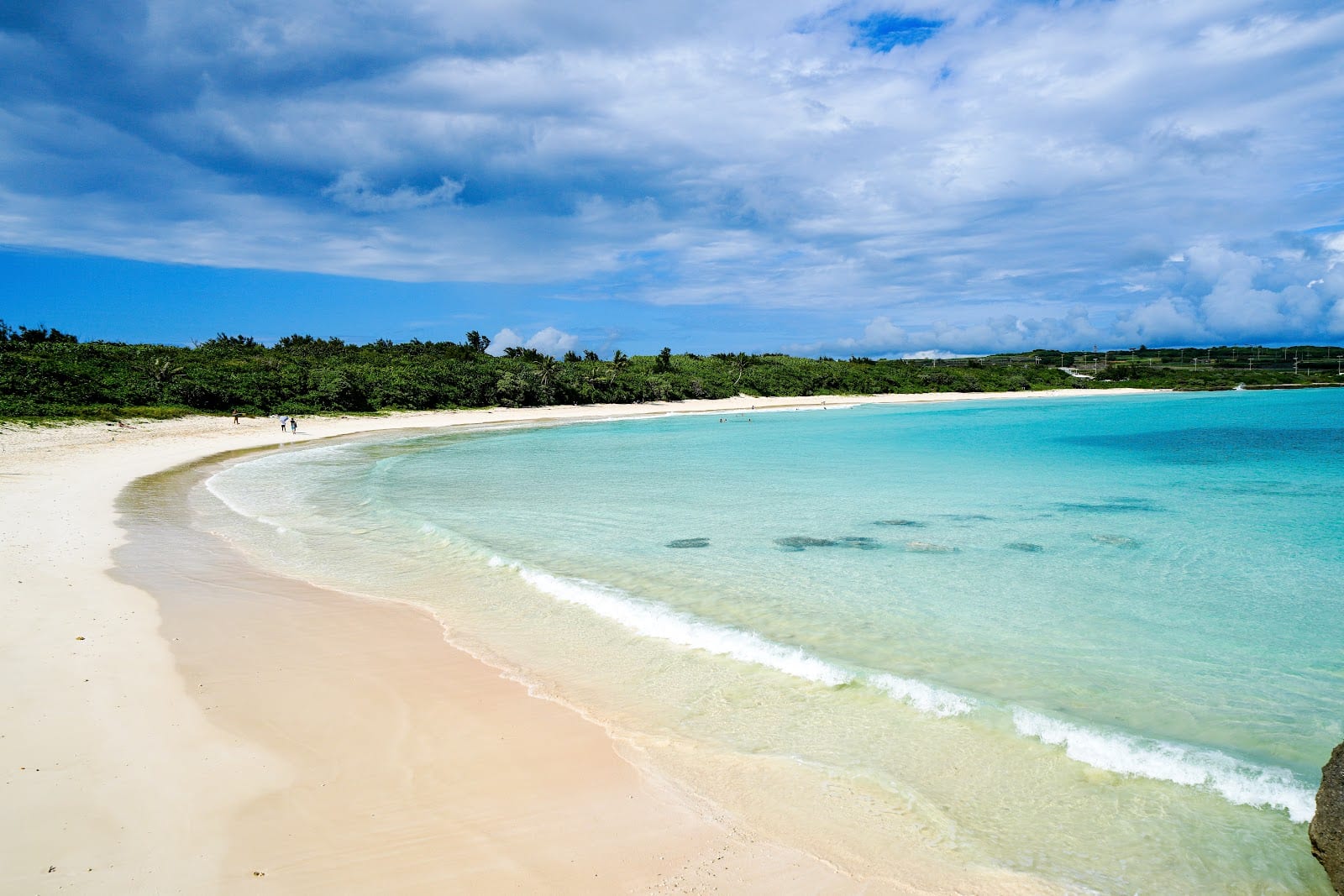 Toguchinohama Beach in Okinawa