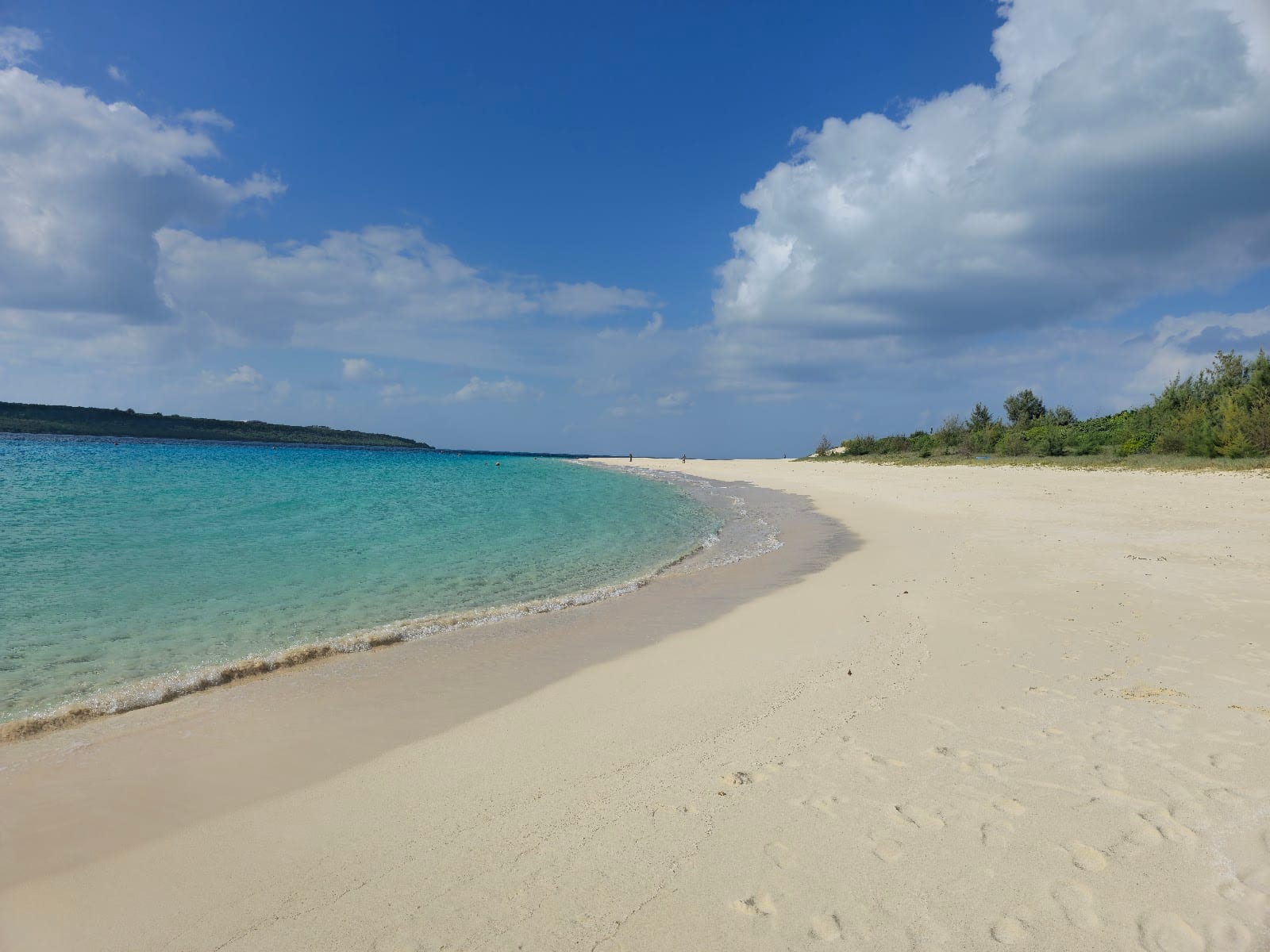 Yonaha Maehama Beach in Okinawa