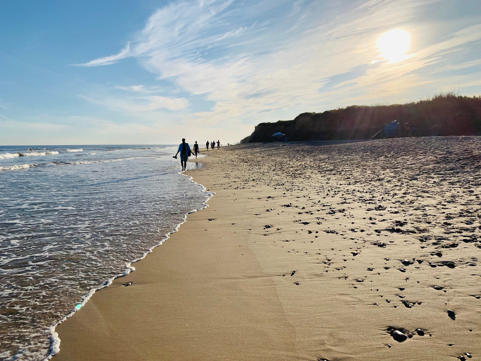 Ditch Plains Beach in The Hamptons