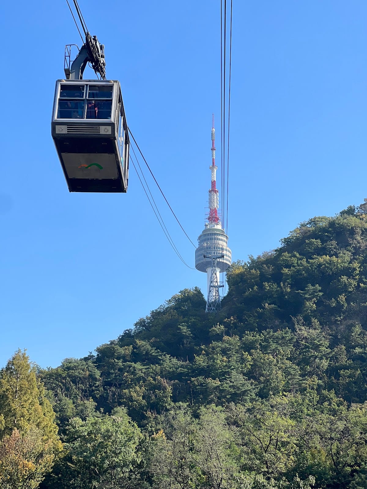 Namsan Cable Car in Seoul