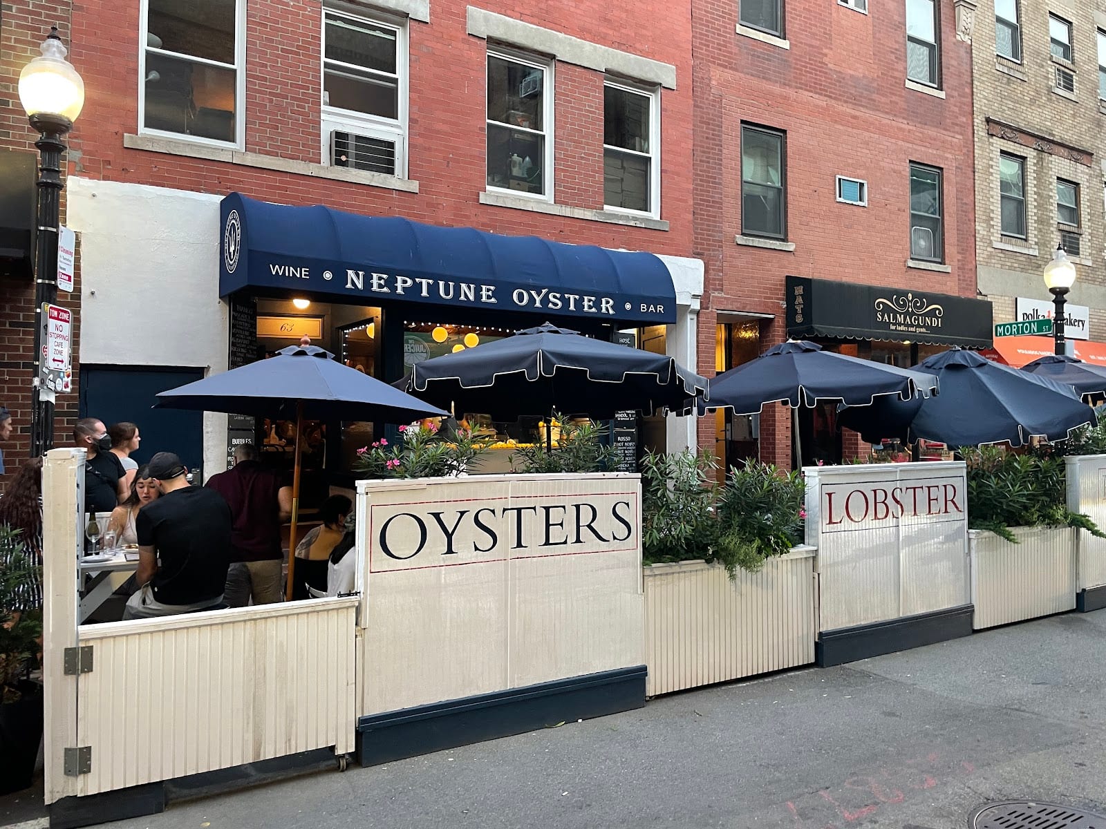 North End street scene near Neptune Oyster.