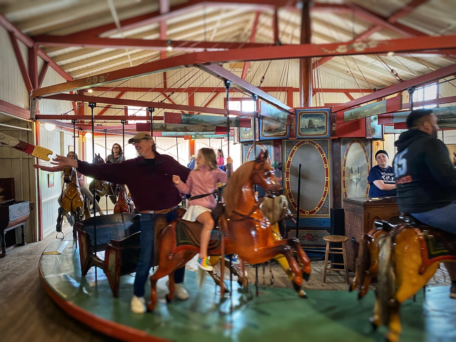 Flying Horses Carousel in Martha's Vineyard