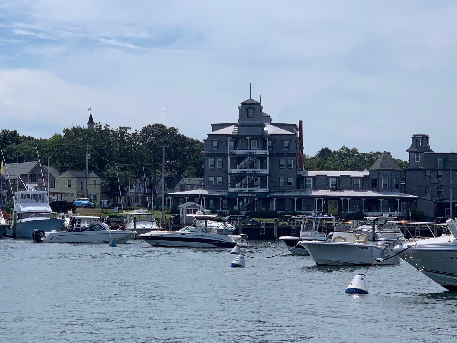 Oak Bluffs Harbor in Martha's Vineyard