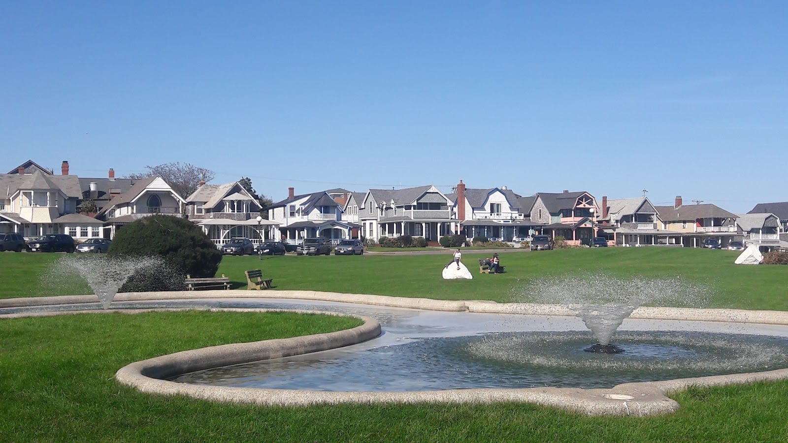 Ocean Park and Bandstand in Martha's Vineyard