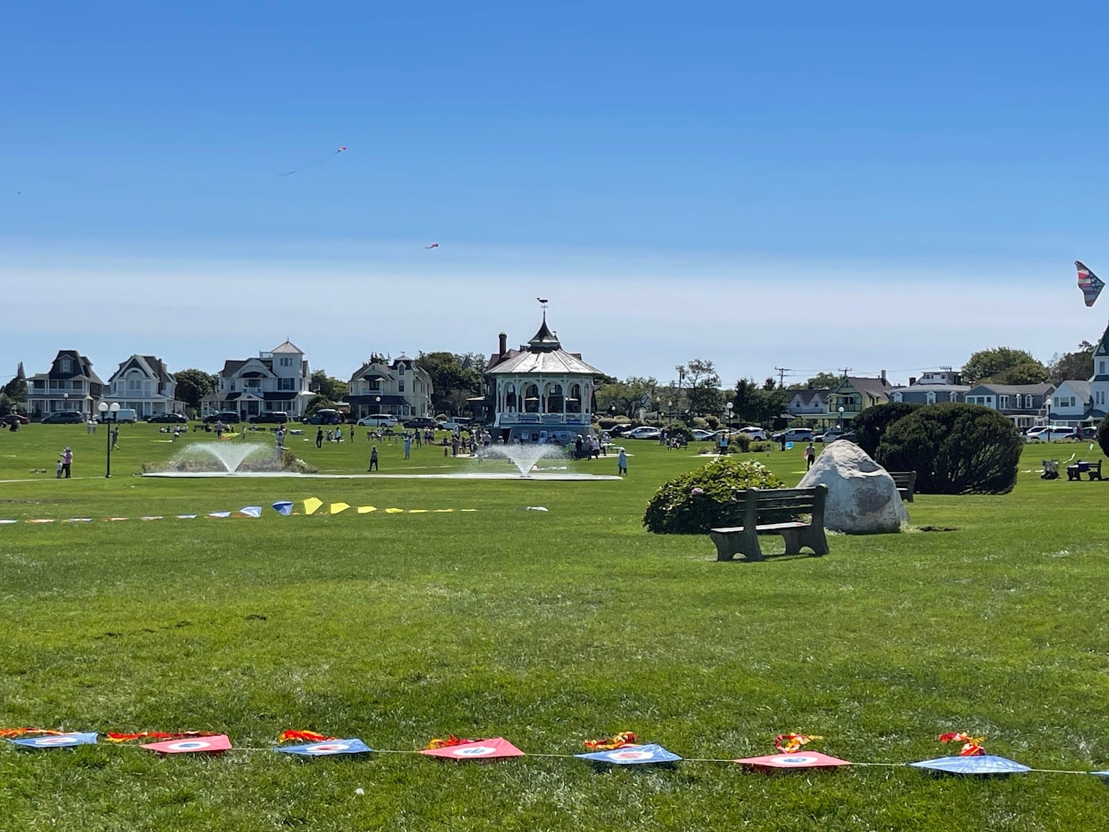 Ocean Park and Bandstand in Martha's Vineyard