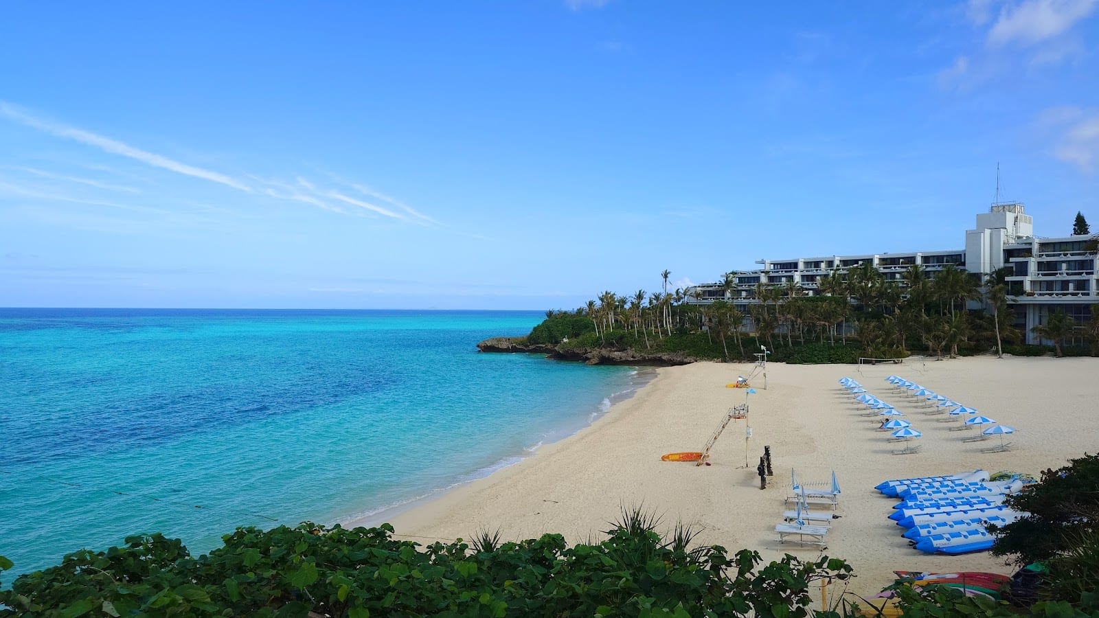 Moon Beach in Okinawa